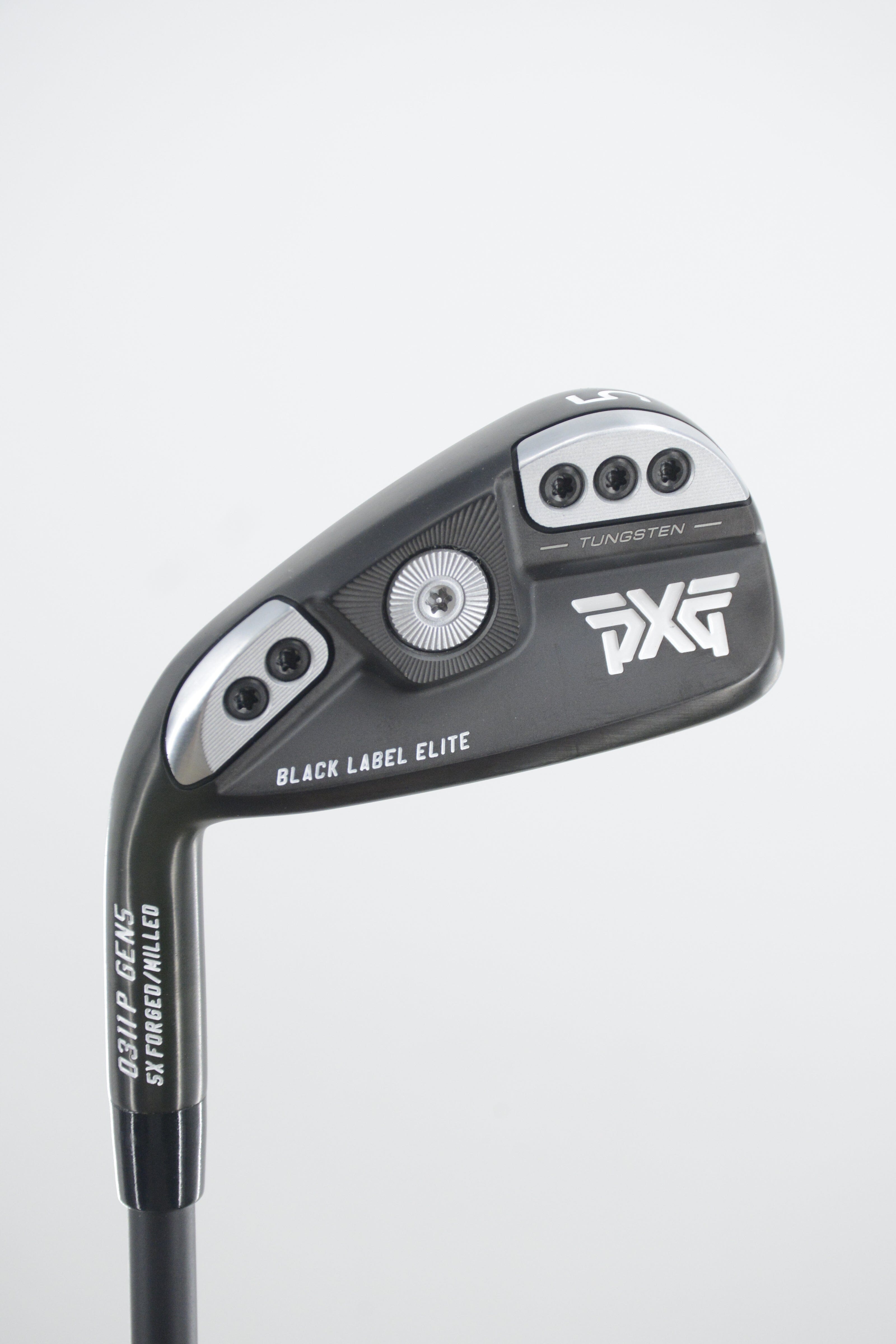 Lefty PXG 0311P Gen5 Black Label Elite 5 Iron S Flex 39.25