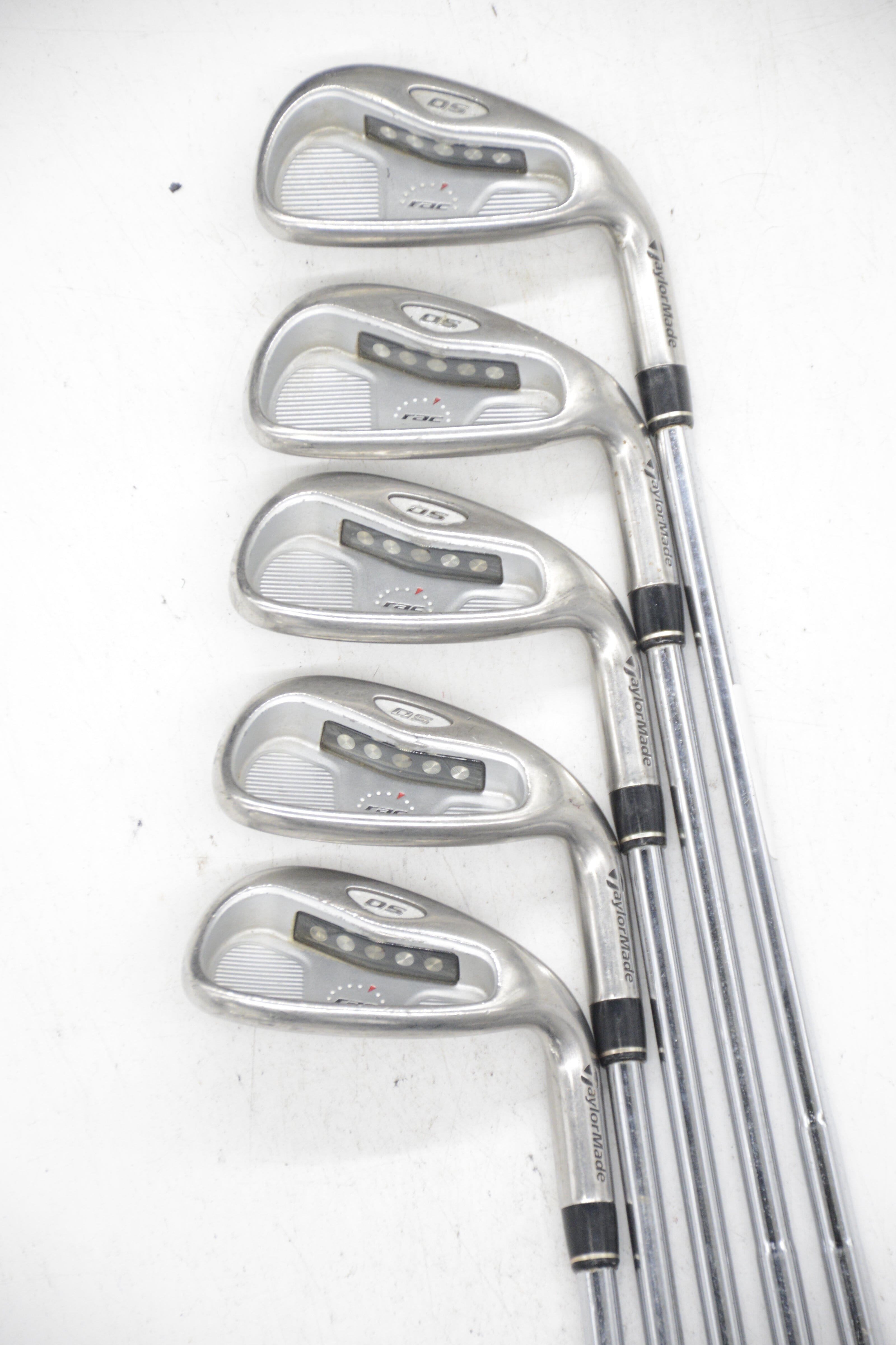 TaylorMade Rac OS 5, 7-PW Iron Set S Flex Std Length Golf Clubs GolfRoots 