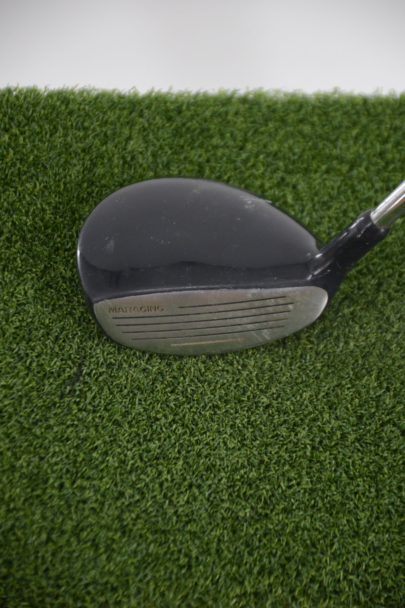 MG Golf Black Steel 19 Degree Hybrid S Flex 41.5" Golf Clubs GolfRoots 