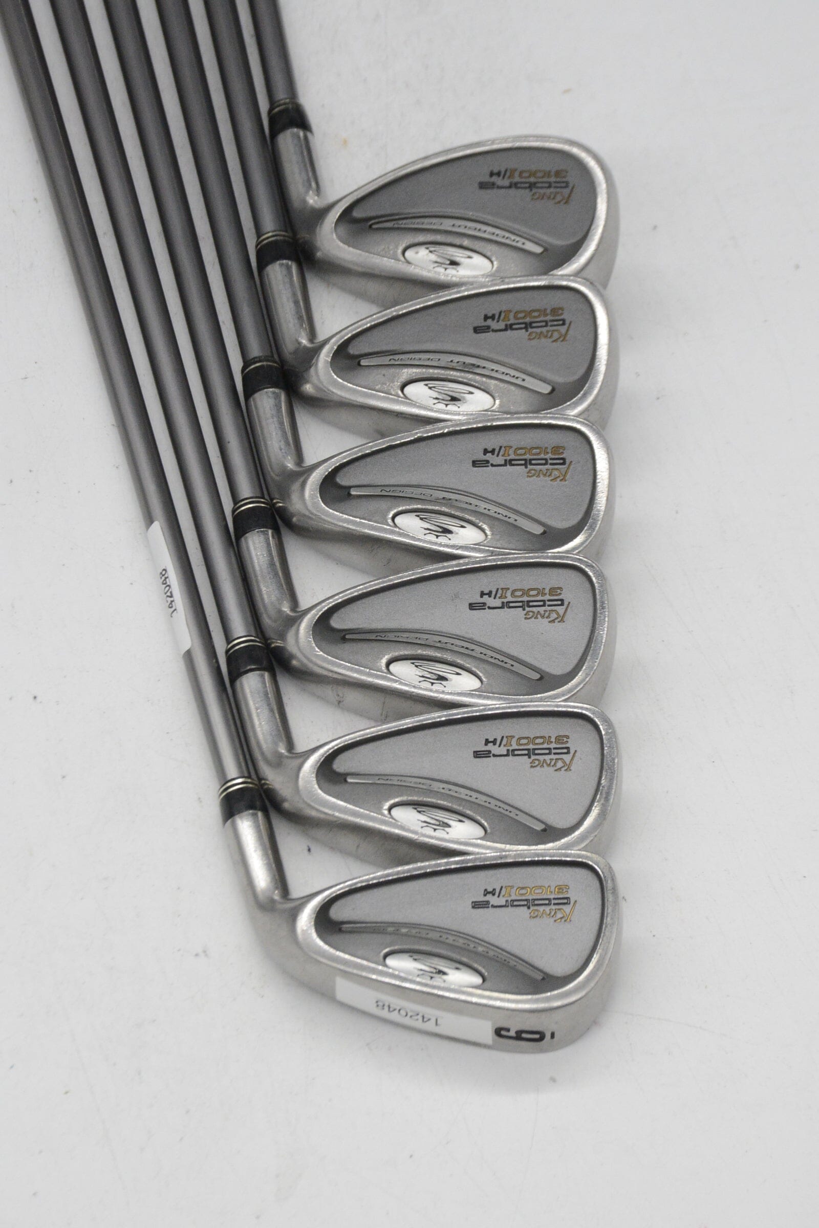 Cobra 3100 I/H 6-GW Iron Set R Flex -0.5" Golf Clubs GolfRoots 
