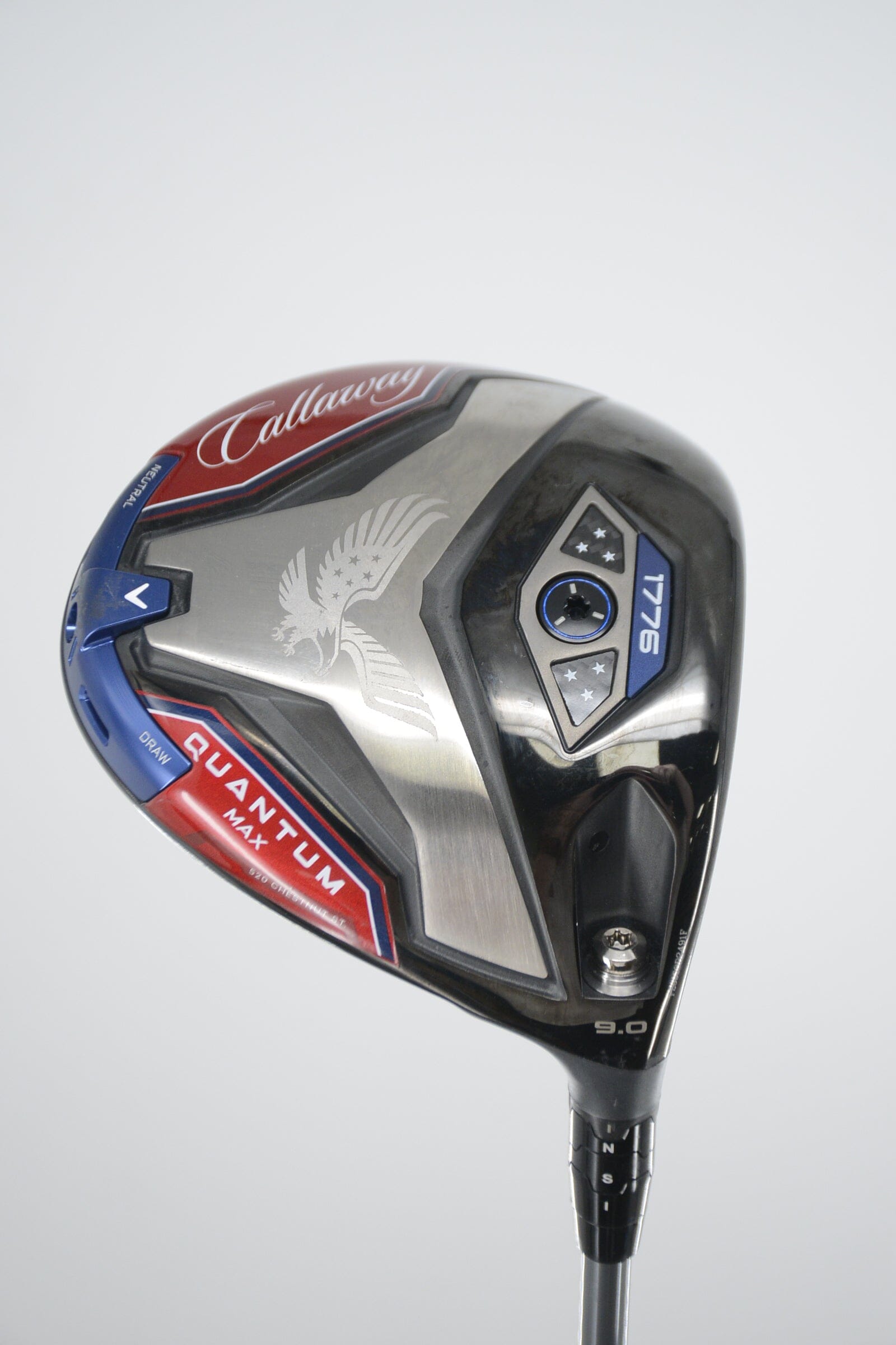 Callaway Quantum Max USA 250 9 Degree Driver S Flex 45"