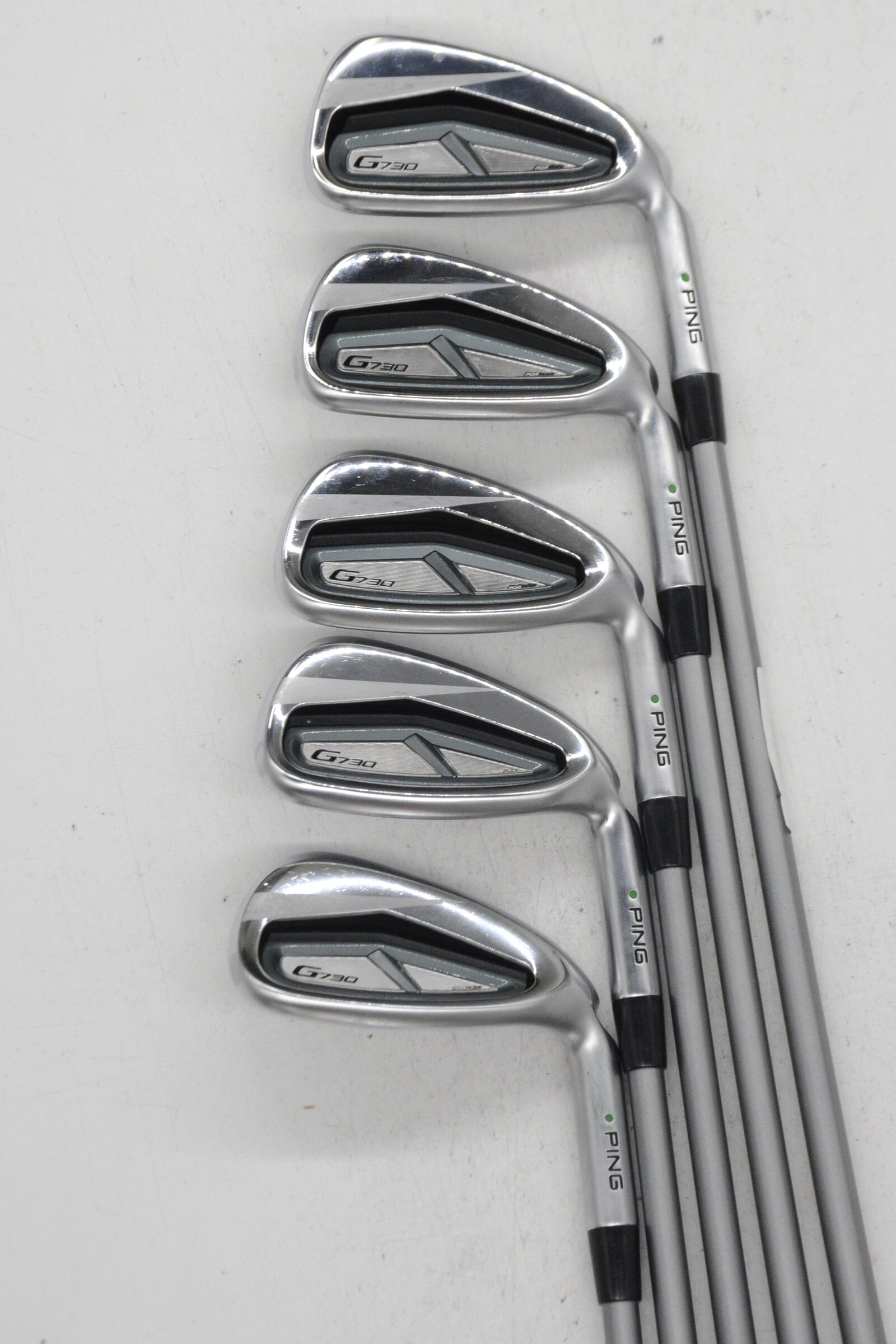 Ping G730 7-UW Iron Set SR Flex +0.25" Golf Clubs GolfRoots 