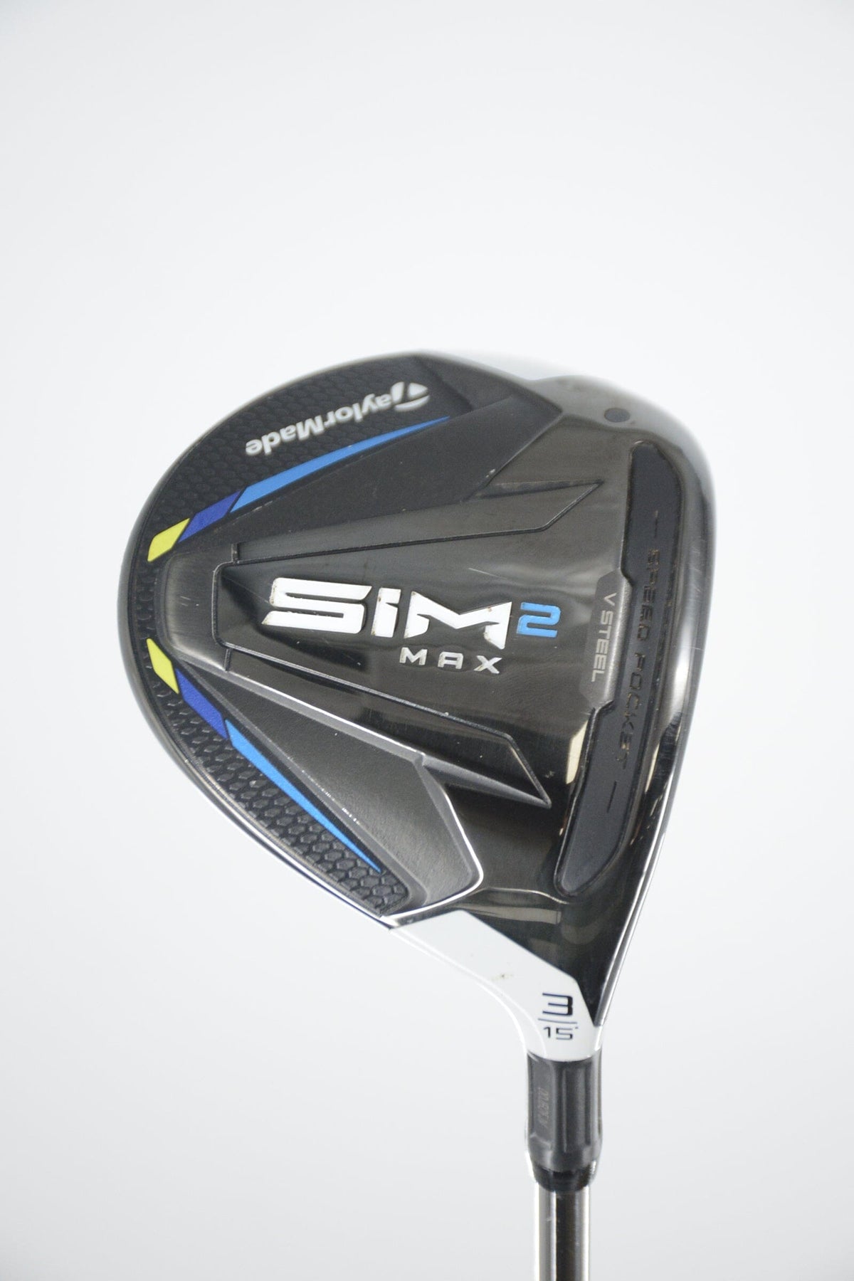 TaylorMade SIM2 Max Steel 3 Wood R Flex 43.25" Golf Fairway Woods TaylorMade 