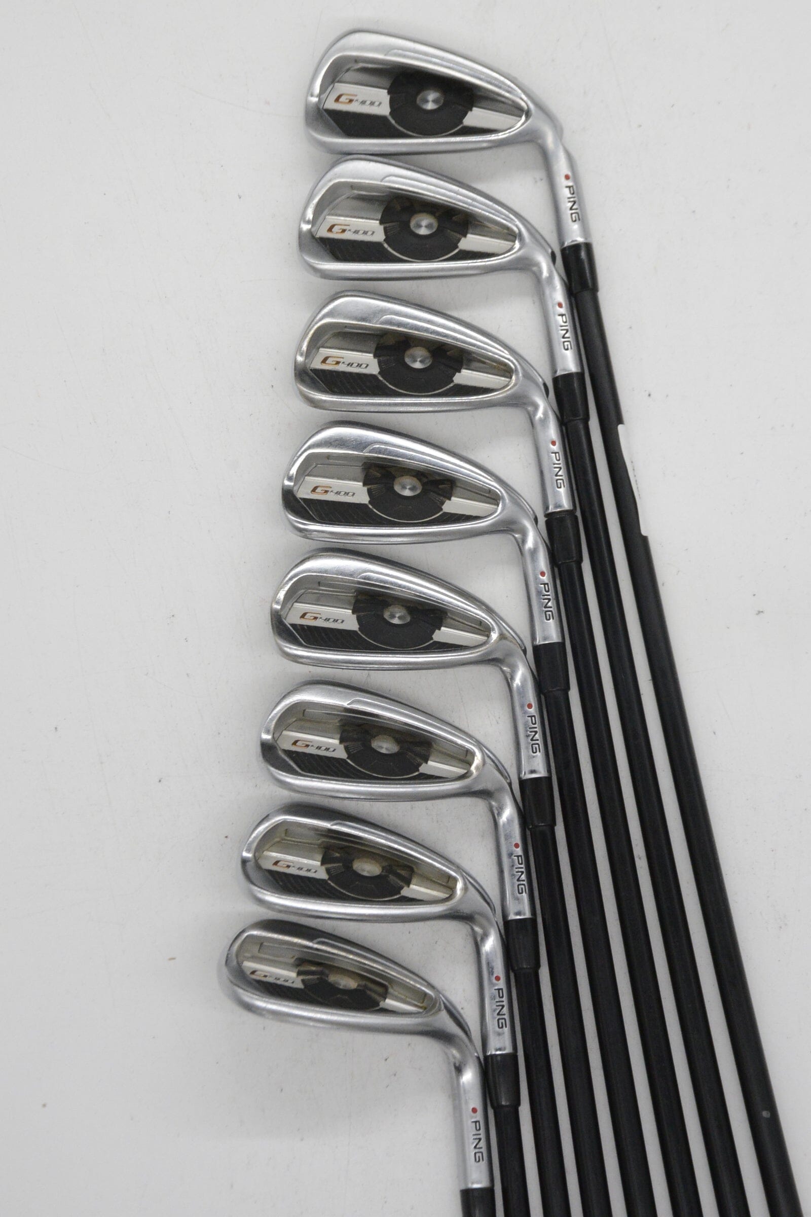 Ping G400 5-UW, LW Iron Set SR Flex +0.25" Golf Clubs GolfRoots 