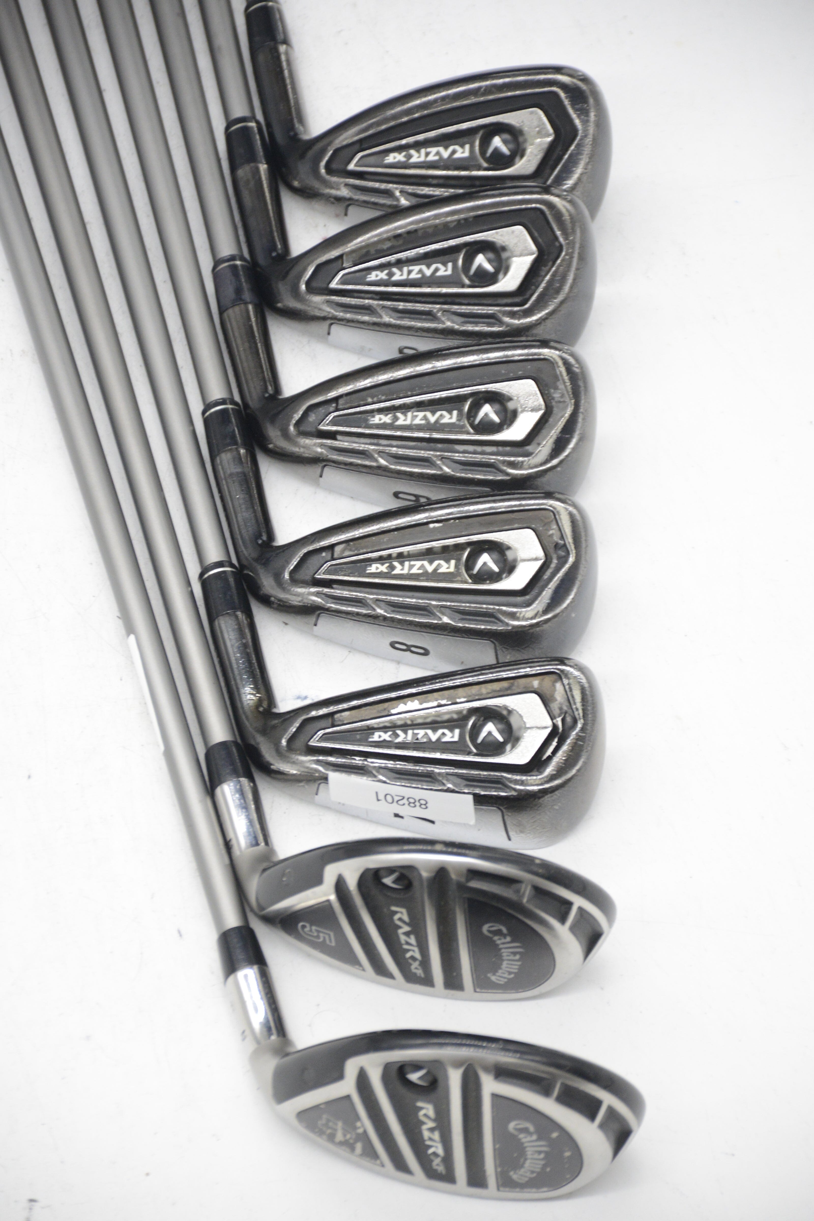 Women's Callaway RAZR Xf Combo 4H, 5H, 7-AW Iron Set W Flex -0.5" Golf Clubs GolfRoots 