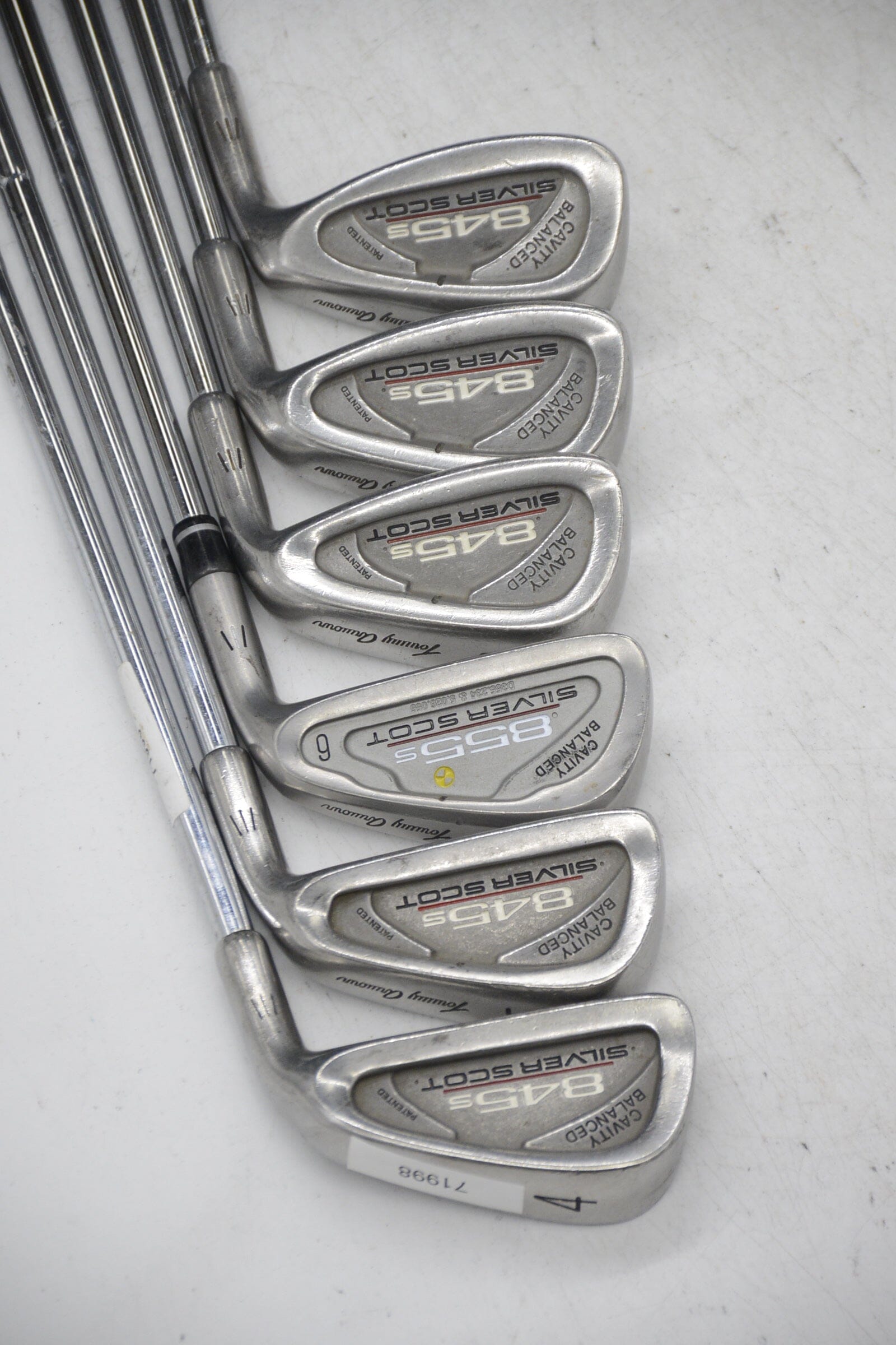 Tommy Armour 845S Silver Scot 4-6, 8-PW Iron Set R Flex Std Length Golf Clubs GolfRoots 