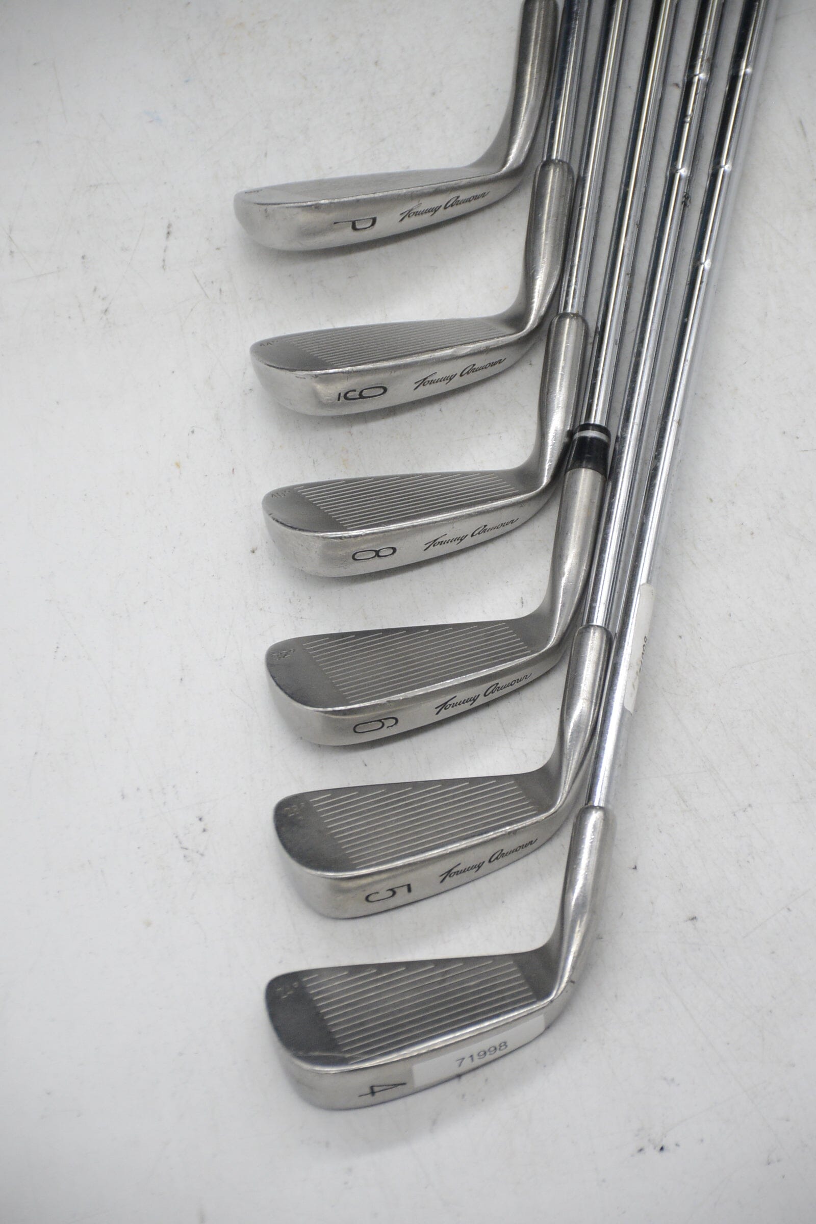 Tommy Armour 845S Silver Scot 4-6, 8-PW Iron Set R Flex Std Length Golf Clubs GolfRoots 