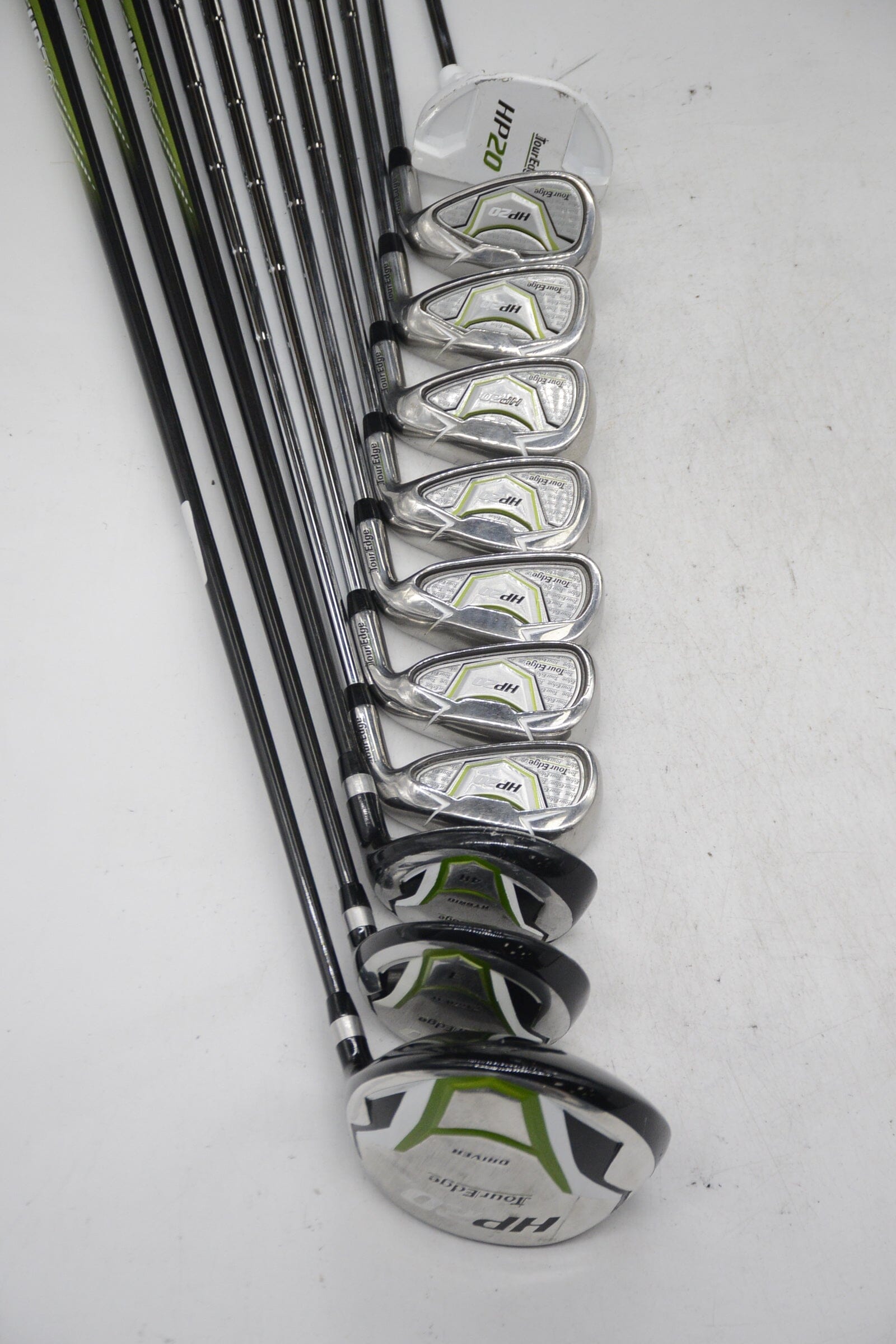 Tour Edge HP 20 Mixed Full Set R Flex -1" Golf Clubs GolfRoots 