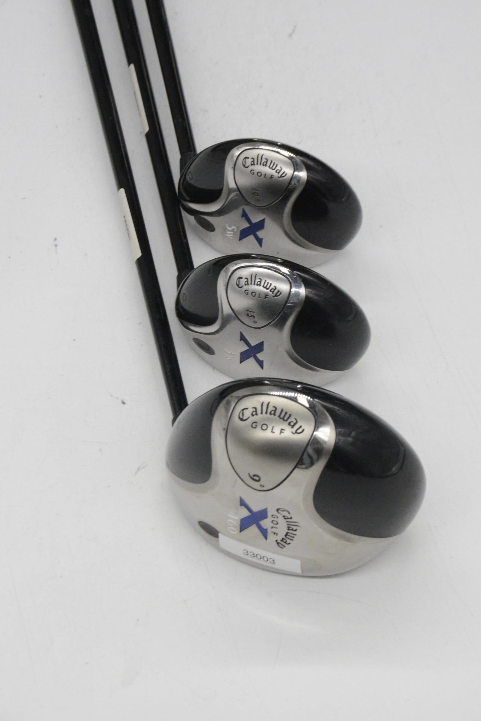 Callaway X460 D, 3W, 5W Wood Set R Flex Golf Clubs GolfRoots 