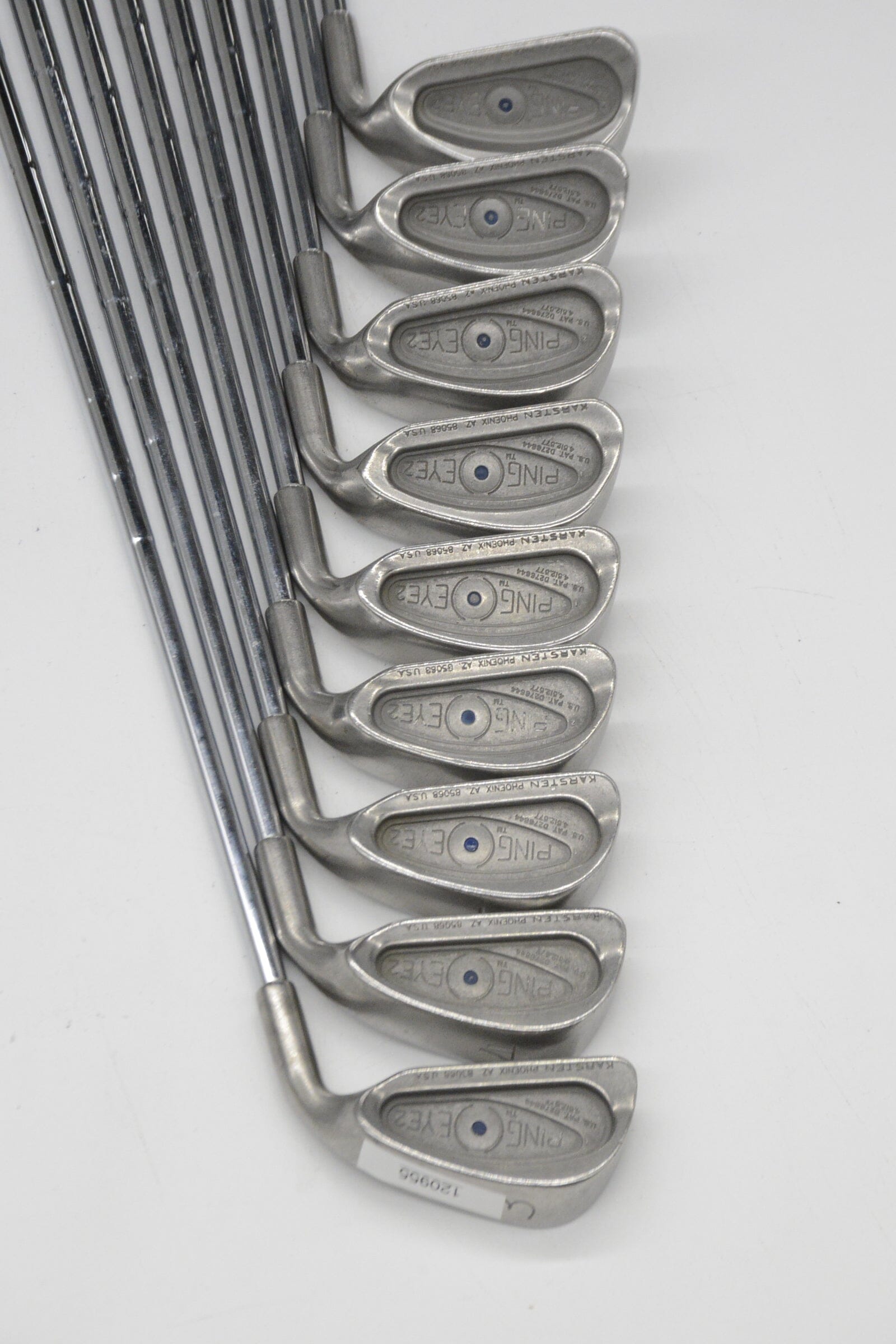 Ping Eye 2 3-PW, SW Iron Set S Flex Std Length Golf Clubs GolfRoots 