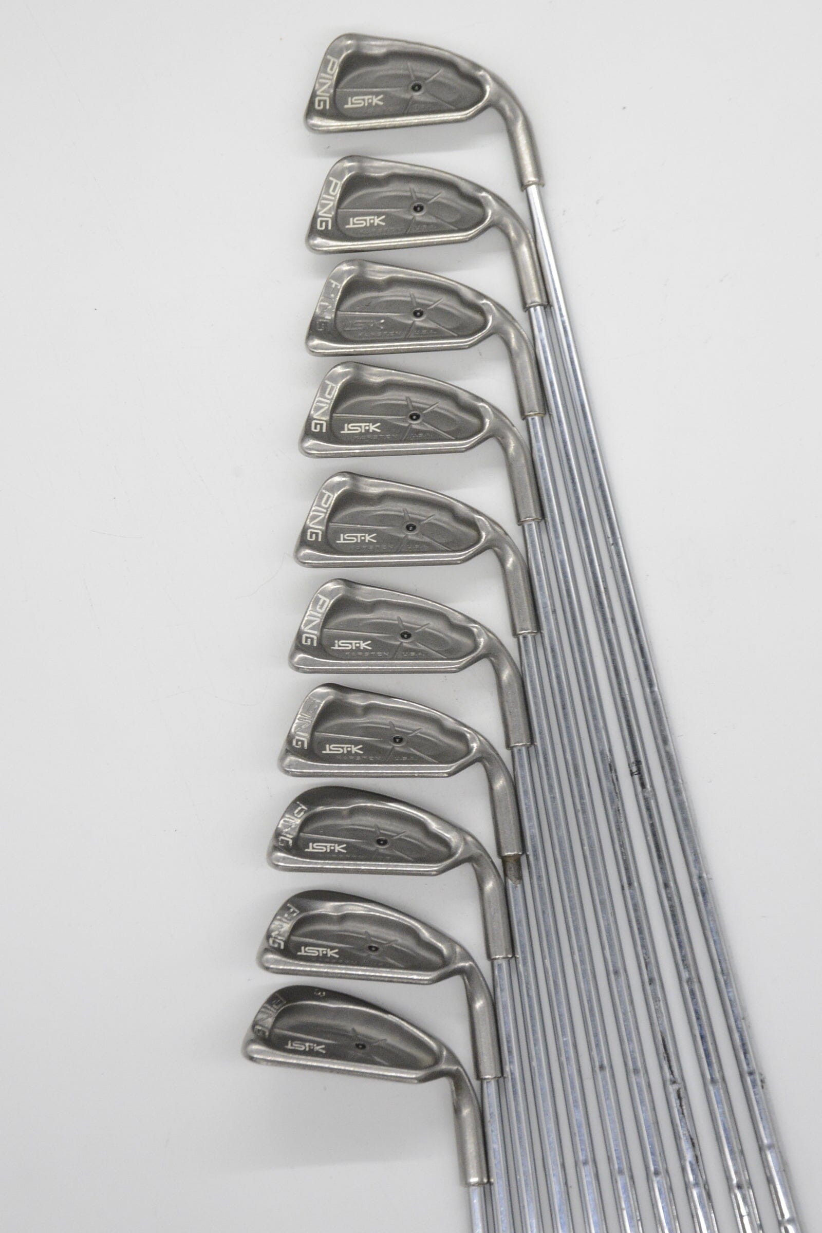 Ping ISI K 3-PW, SW-LW Iron Set S Flex Std Length Golf Clubs GolfRoots 