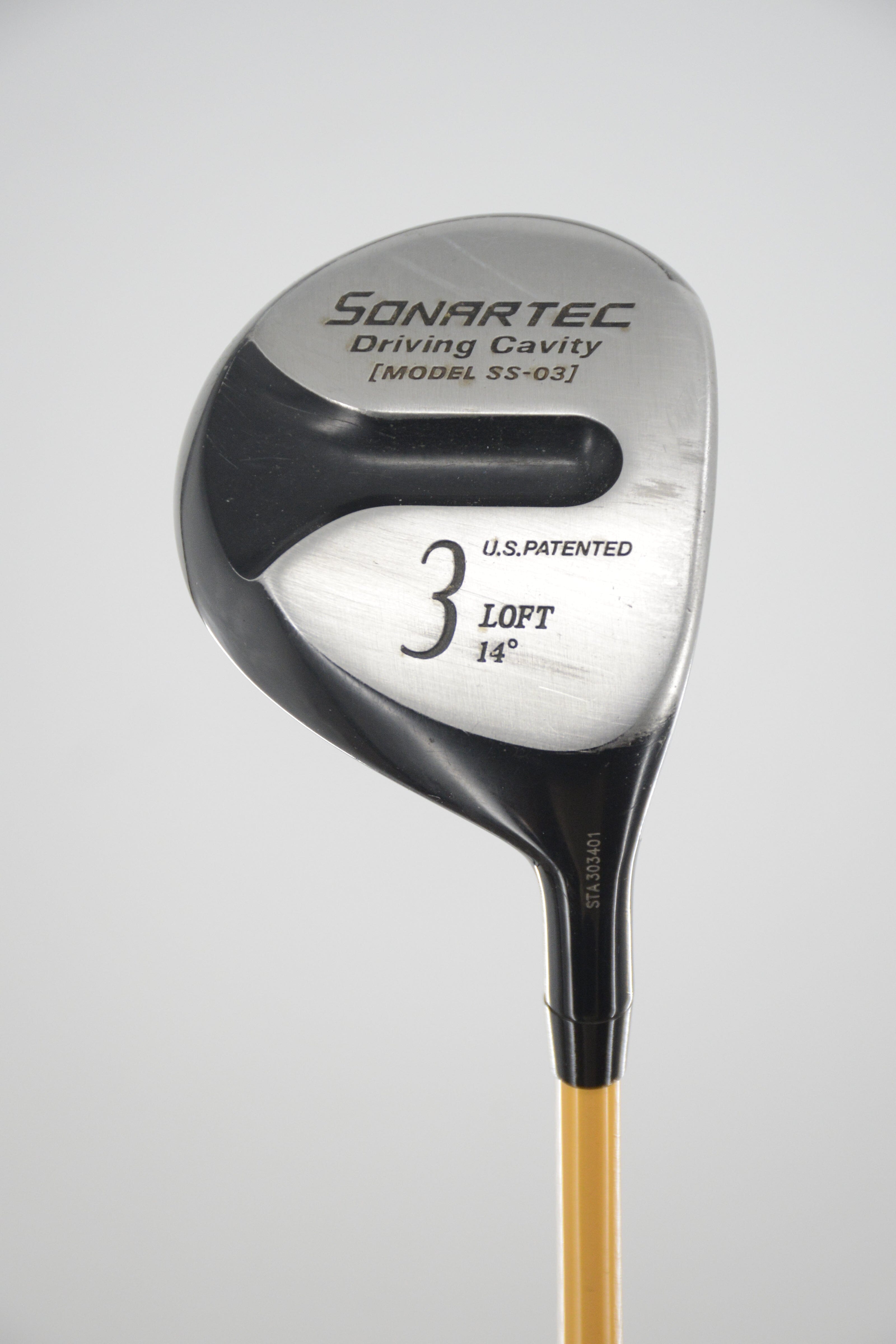 Sonartec Ss-03 3 Wood S Flex 42.75" Golf Clubs GolfRoots 