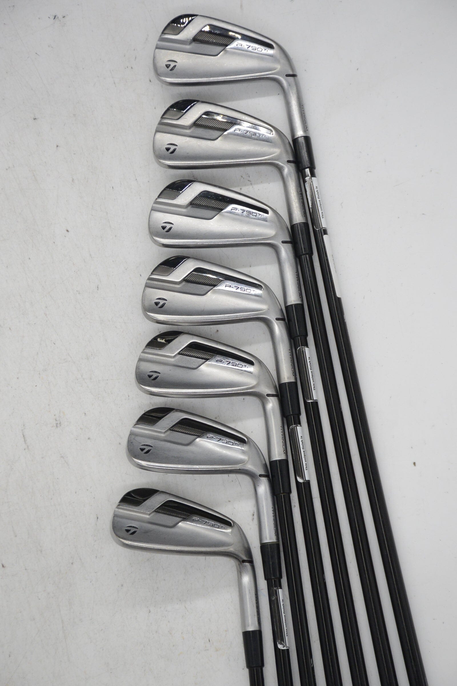 TaylorMade P790 Ti 5-AW Iron Set R Flex Std Length Golf Clubs GolfRoots 