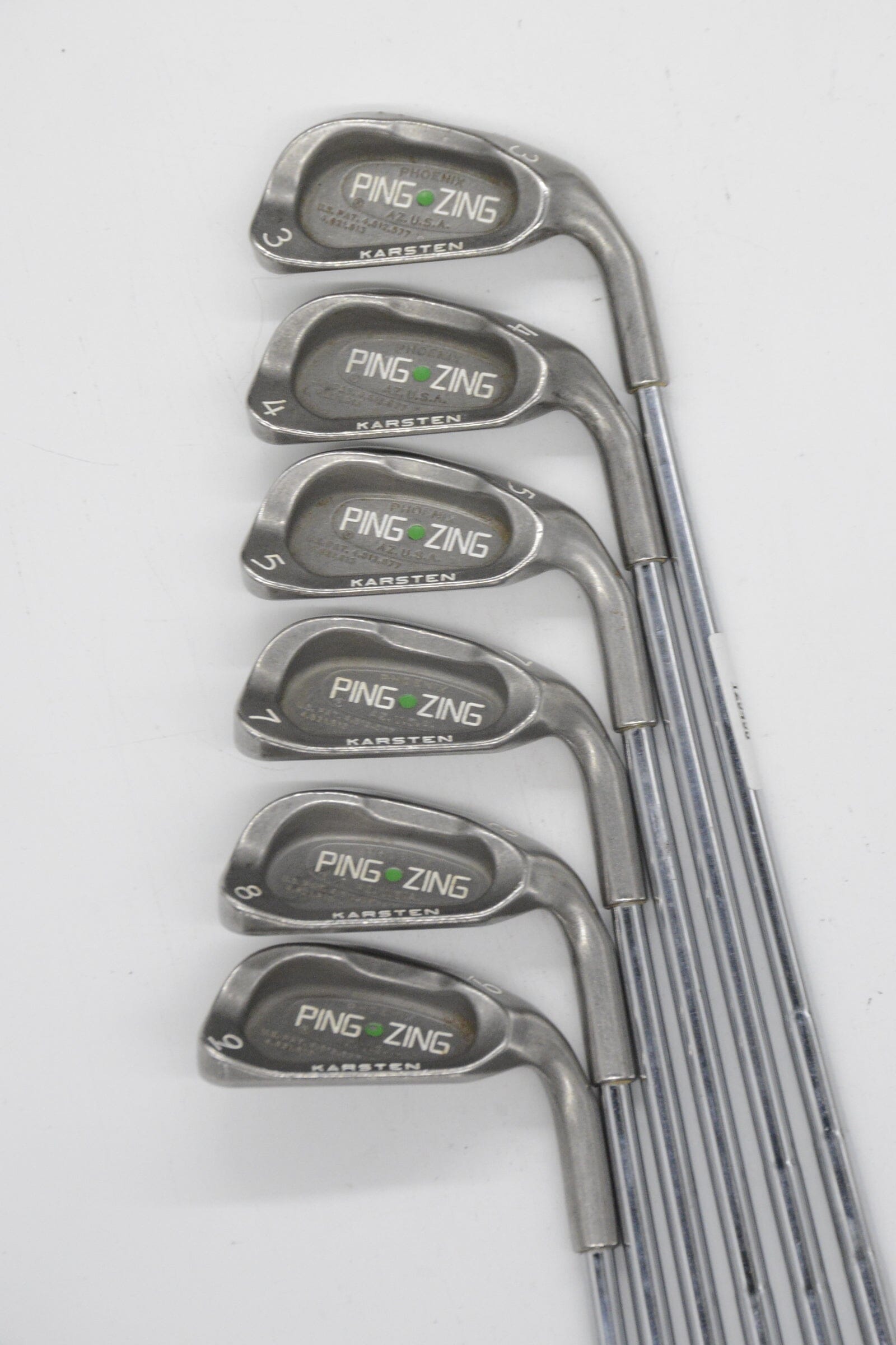 Ping Zing 3-5, 7-9 Iron Set S Flex Std Length Golf Clubs GolfRoots 