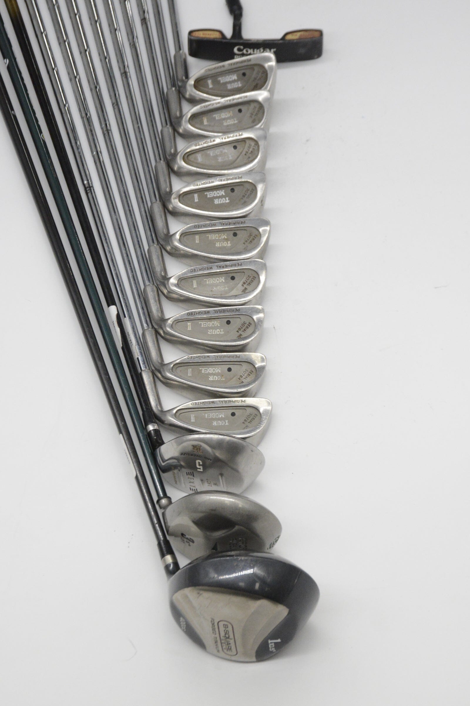 Tour Model II Mixed Full Set R Flex -0.5" Golf Clubs GolfRoots 