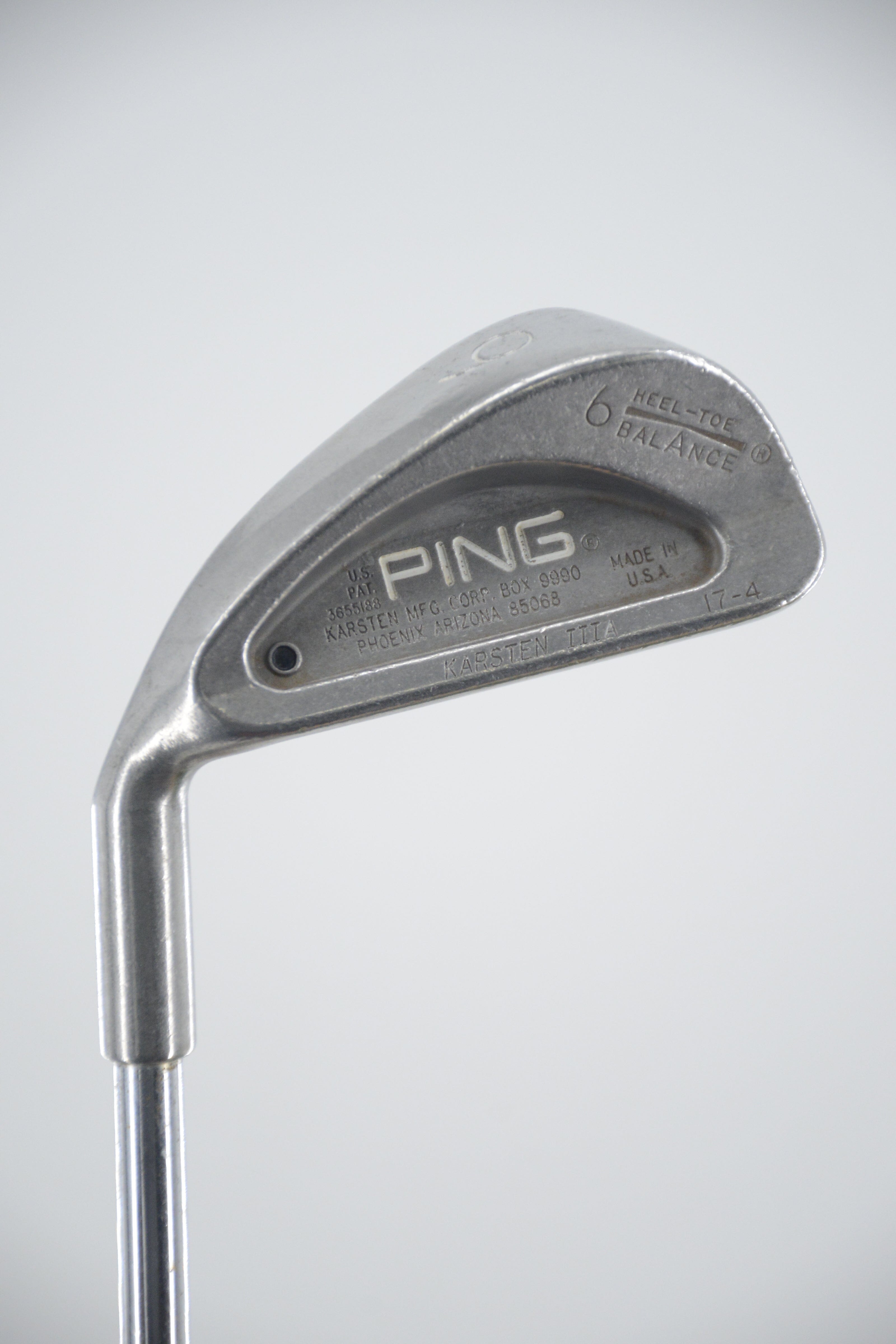 Lefty Ping Karsten III-A 6 Iron S Flex 37.5" Golf Clubs GolfRoots 