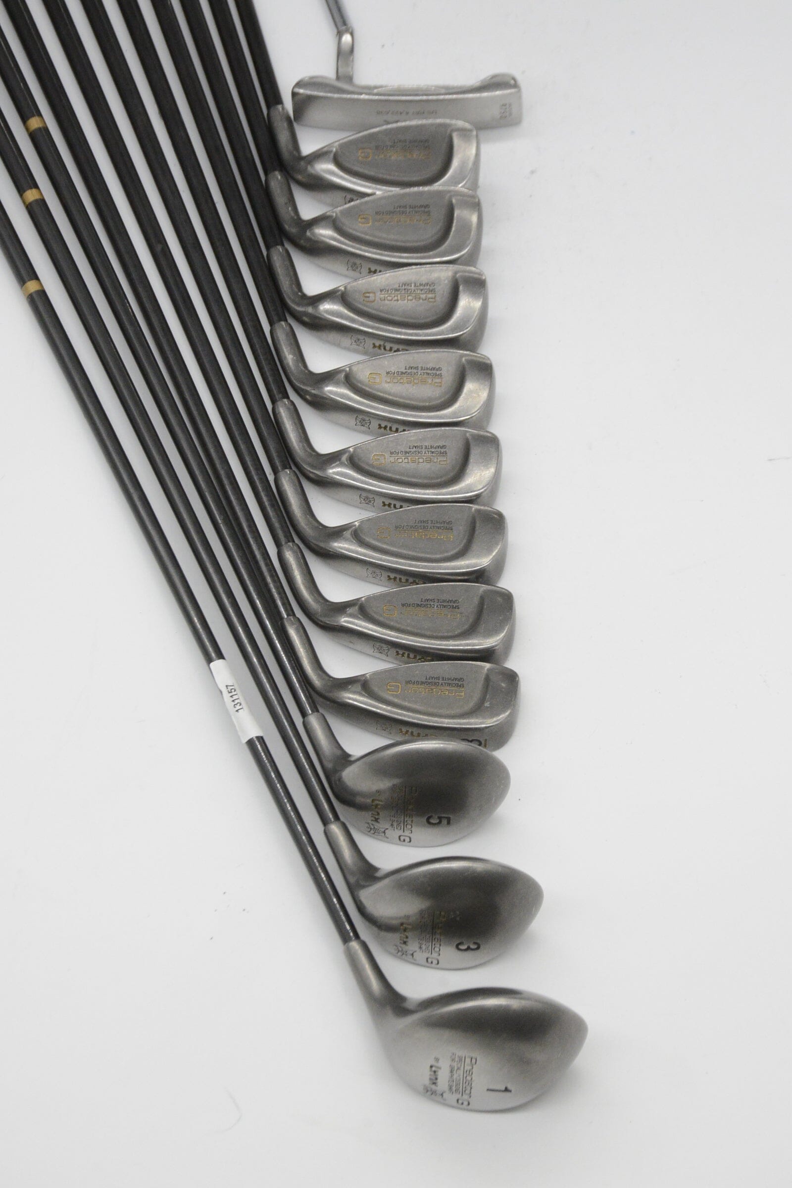 Lynx Predator G Mixed Full Set S Flex -0.75" Golf Clubs GolfRoots 
