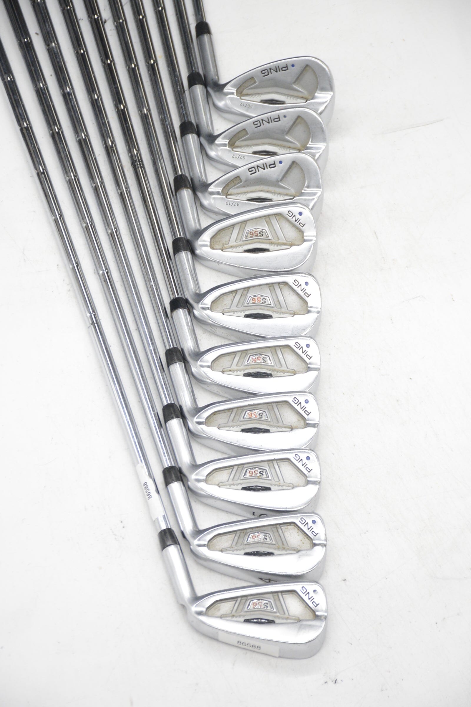 Ping S56 3-SW Iron Set S Flex +0.75" Golf Clubs GolfRoots 