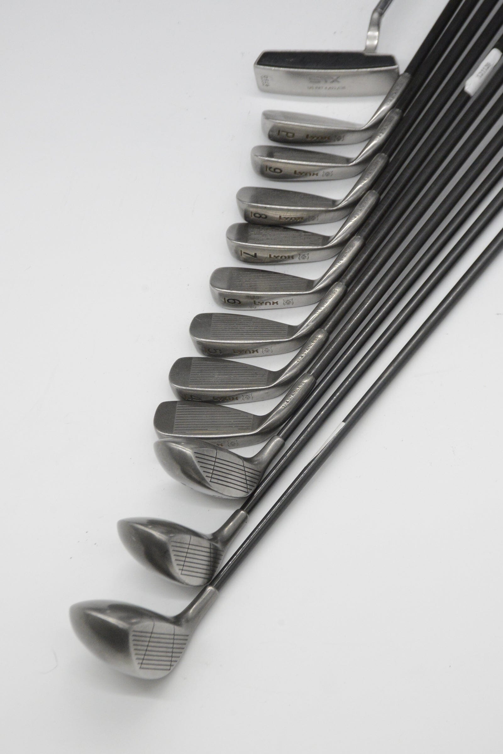 Lynx Predator G Mixed Full Set S Flex -0.75" Golf Clubs GolfRoots 