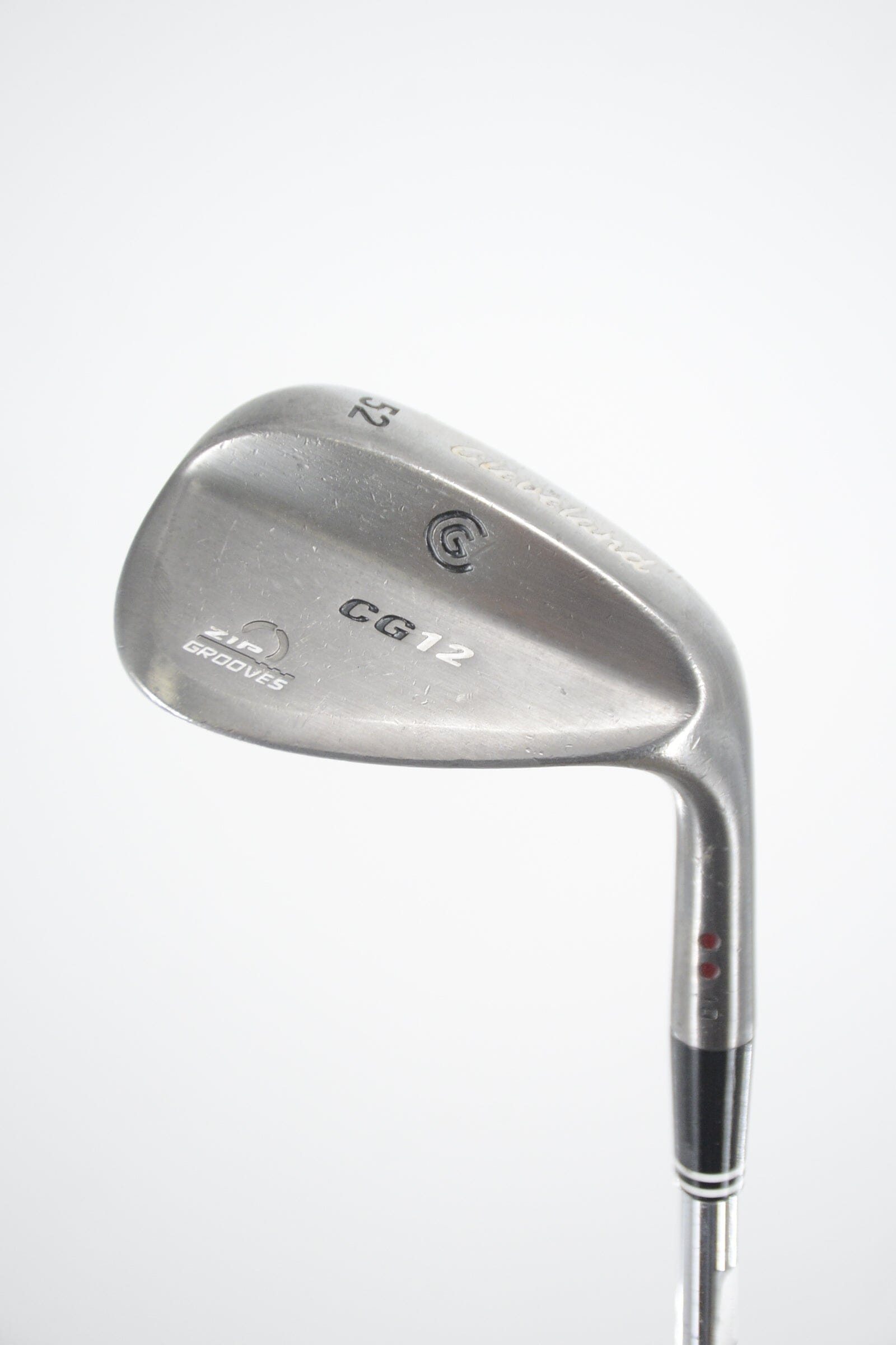 Cleveland CG12 Black Pearl 52 Degree Wedge Wedge Flex 35.5" Golf Clubs GolfRoots 