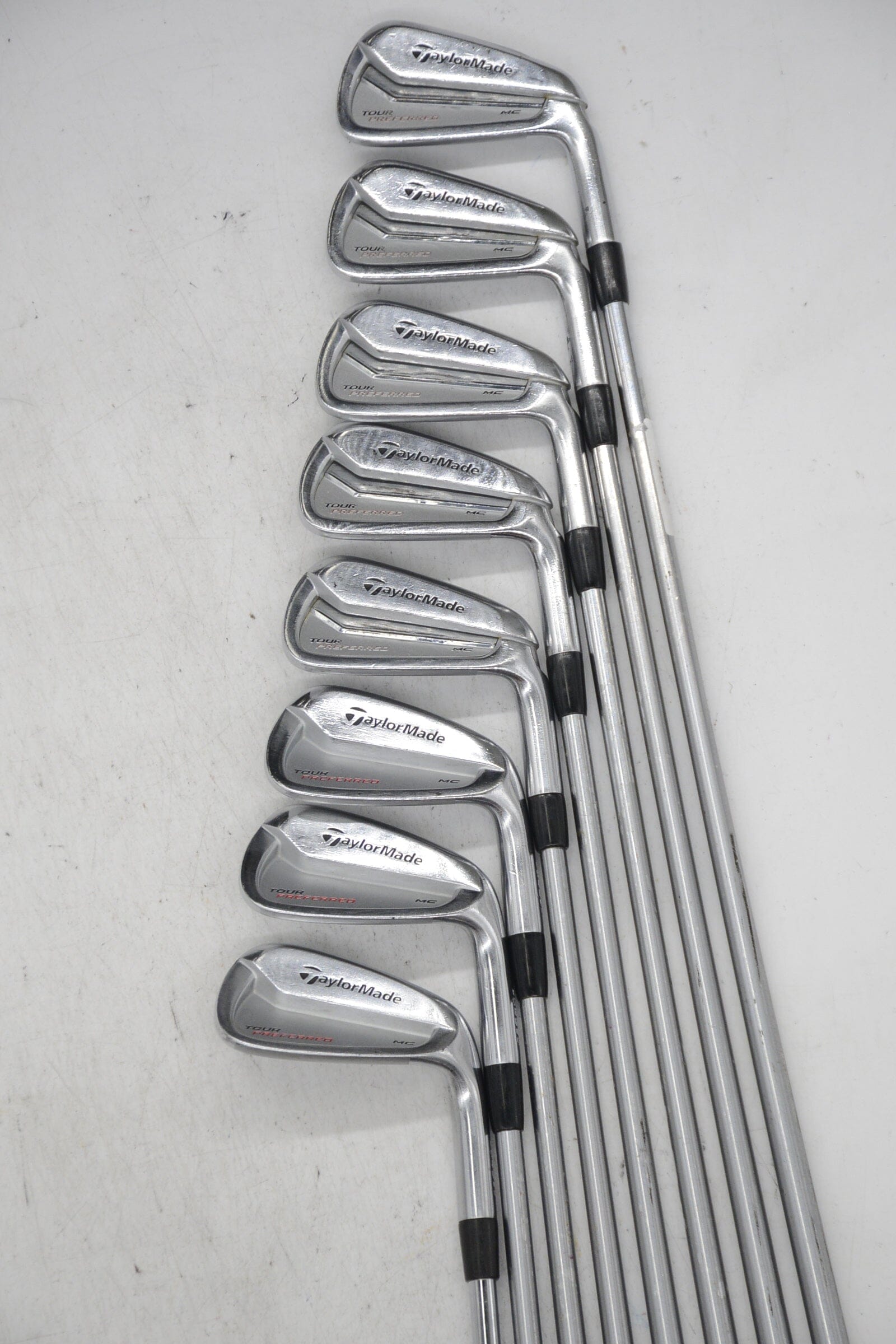 TaylorMade Tour Preferred MC 2012 3-PW Iron Set S Flex Std Length Golf Clubs GolfRoots 