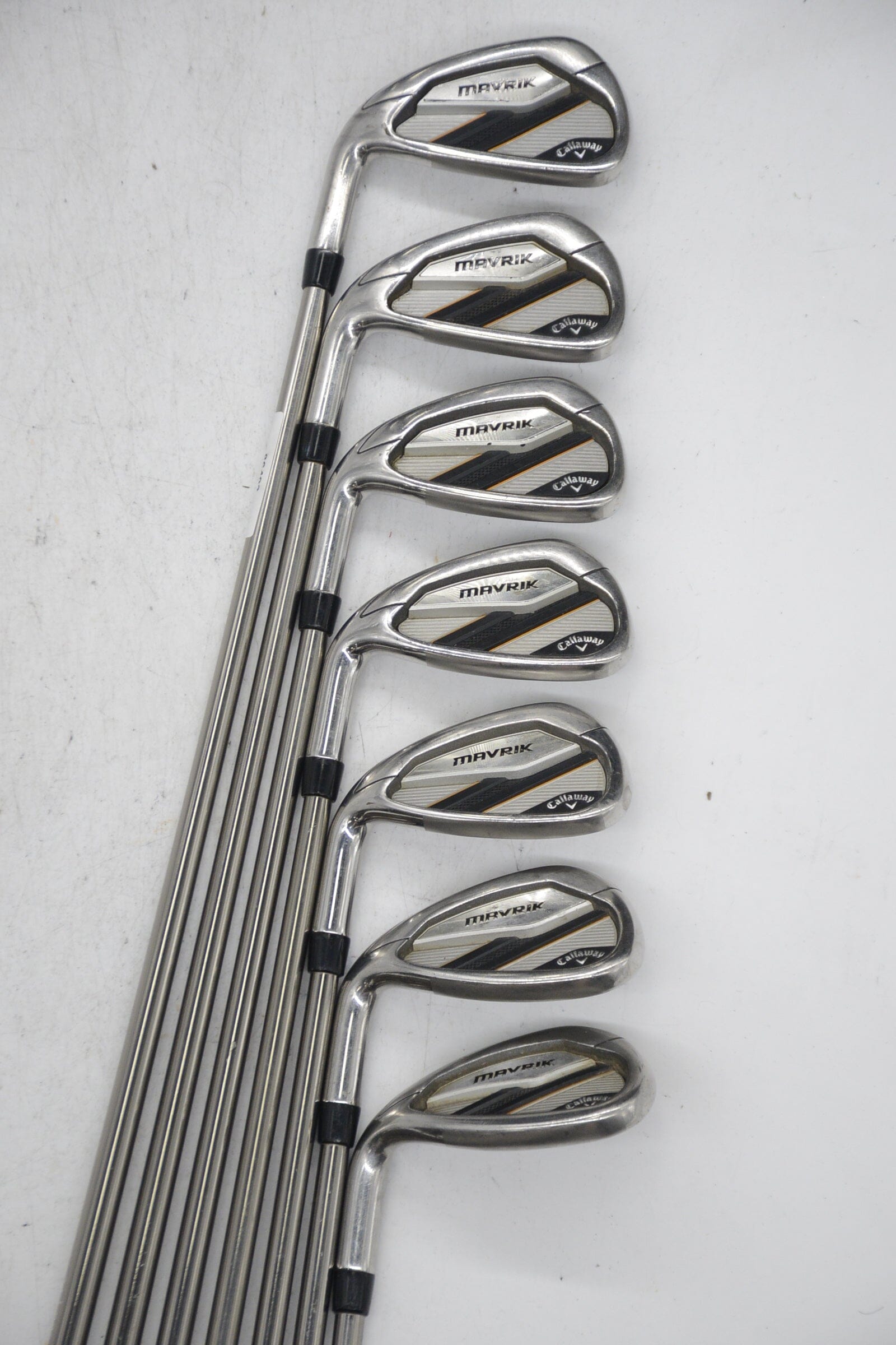 Lefty Callaway Mavrik 6-SW Iron Set SR Flex -0.5" Golf Clubs GolfRoots 