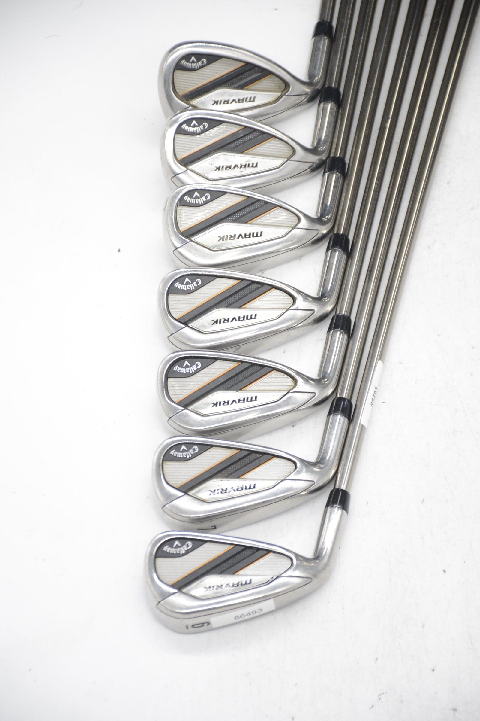 Lefty Callaway Mavrik 6-SW Iron Set SR Flex -0.5" Golf Clubs GolfRoots 