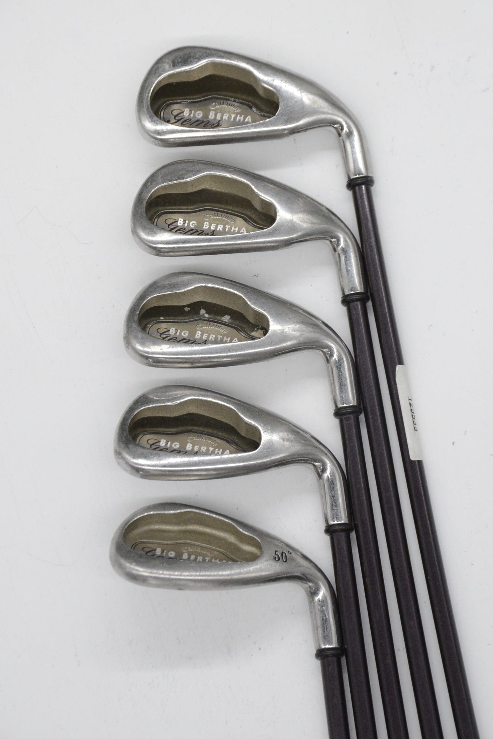 Women's Callaway Big Bertha Gems 5, 7-PW Iron Set W Flex -0.5"