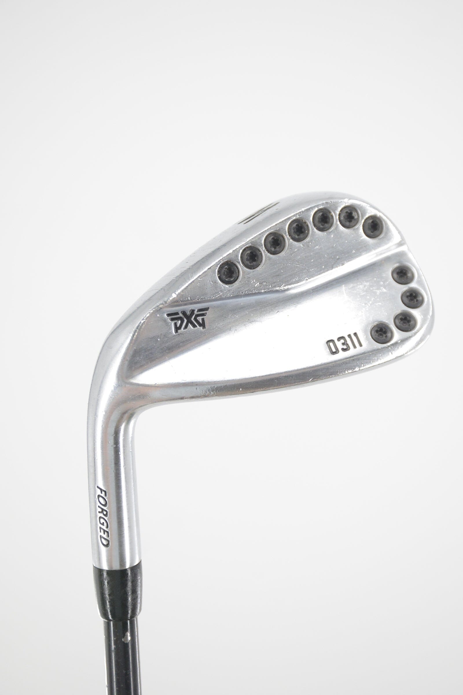 Lefty PXG 0311 Chrome PW S Flex 35.5" Golf Clubs GolfRoots 