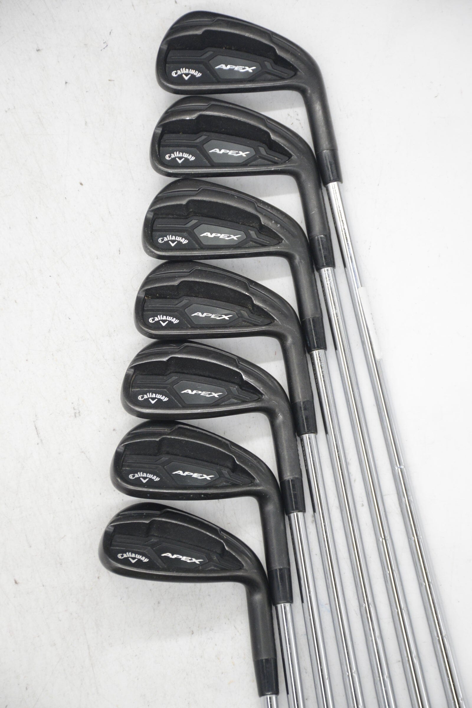 Callaway Apex CF16 Black 4-PW Iron Set S Flex Std Length Golf Clubs GolfRoots 