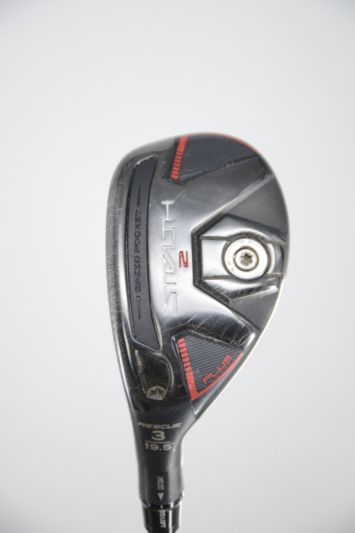 Lefty TaylorMade Stealth 2 Plus Rescue 3 Hybrid X Flex 39.75" Golf Clubs GolfRoots 