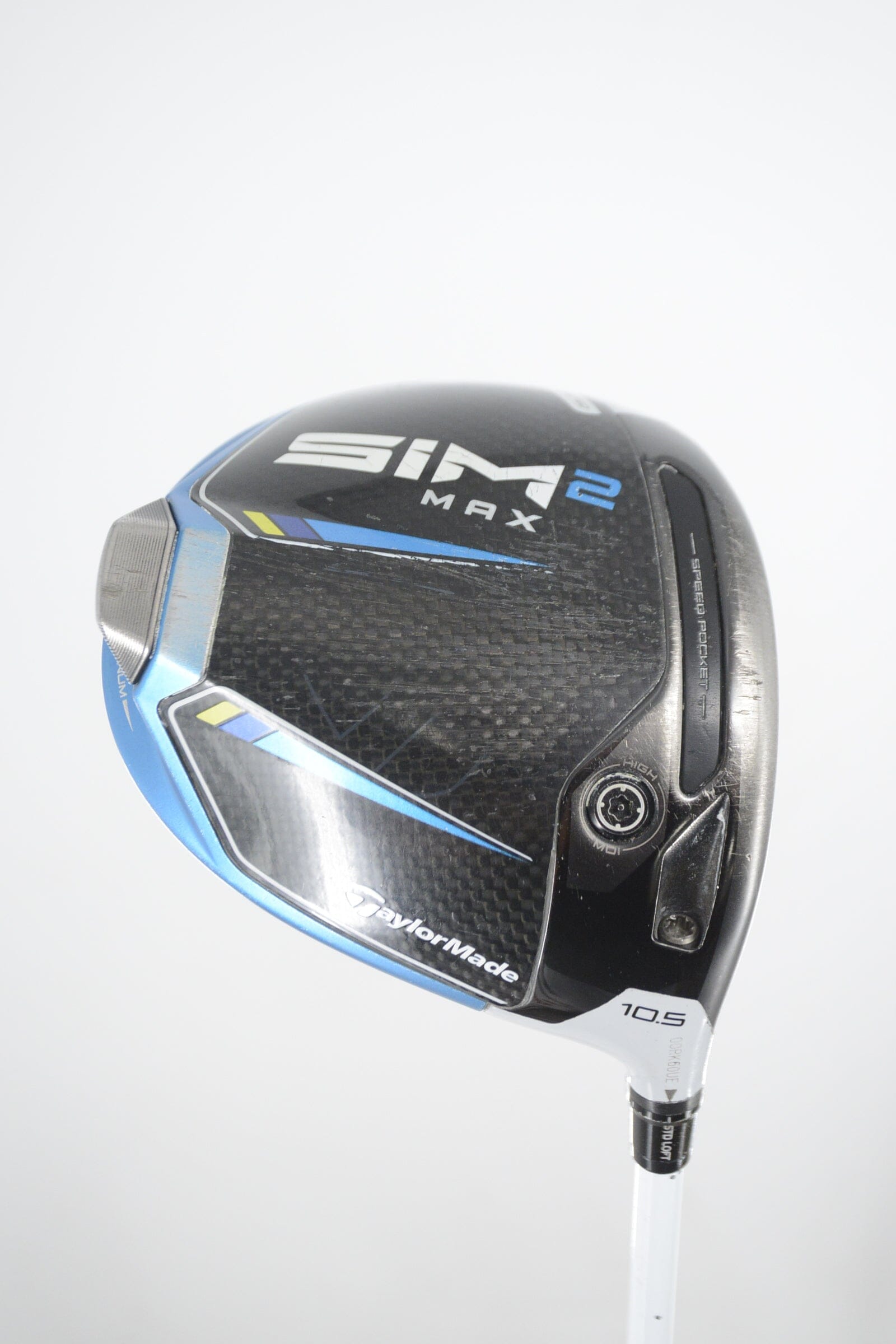 TaylorMade SIM2 Max 10.5 Degree Driver SR Flex 45.75" Golf Clubs GolfRoots 