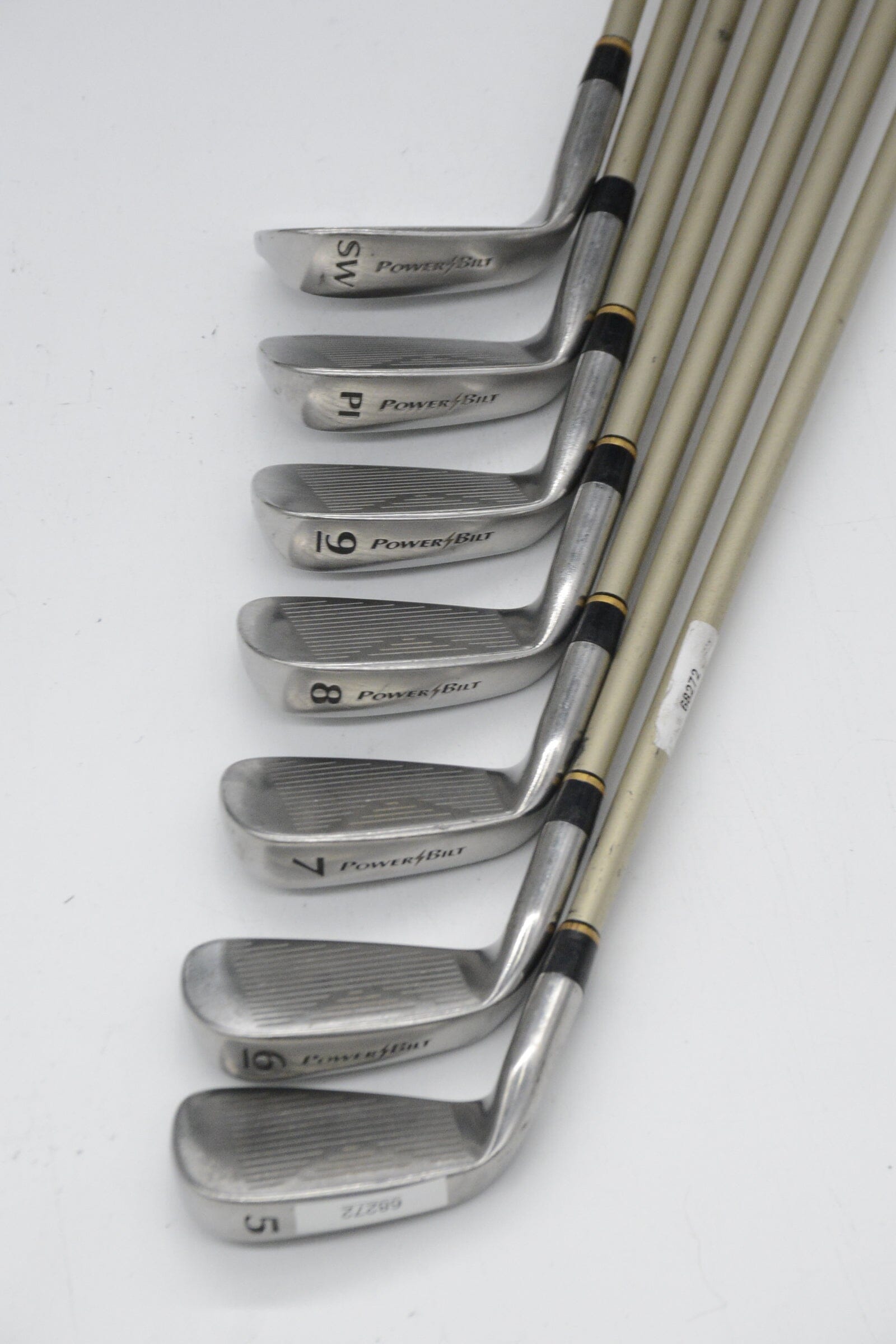 PowerBilt Grand Slam Oversize 5-PW, SW Iron Set R Flex -1.75" Golf Clubs GolfRoots 