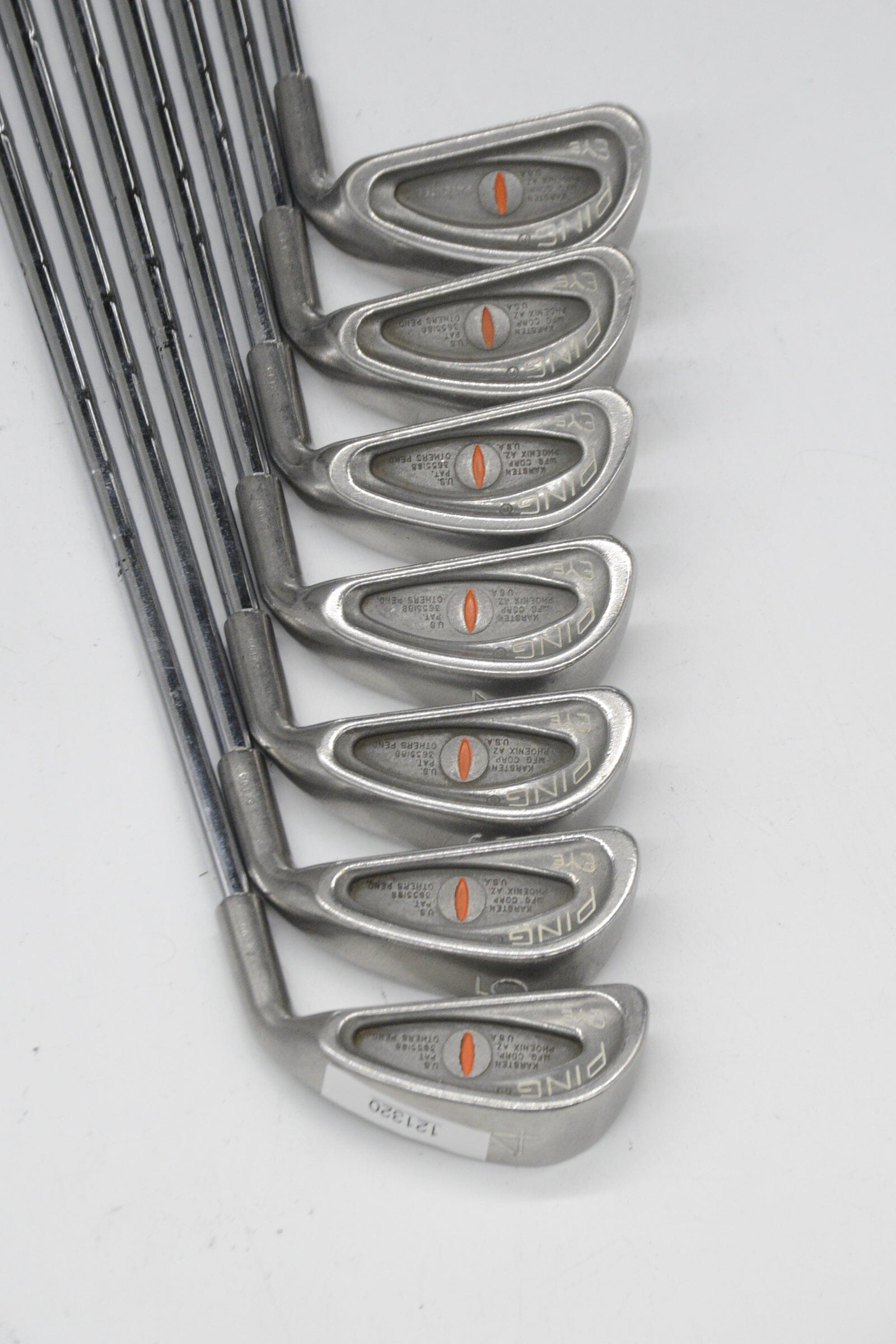 Ping Eye 4-PW Iron Set S Flex -0.75" Golf Clubs GolfRoots 