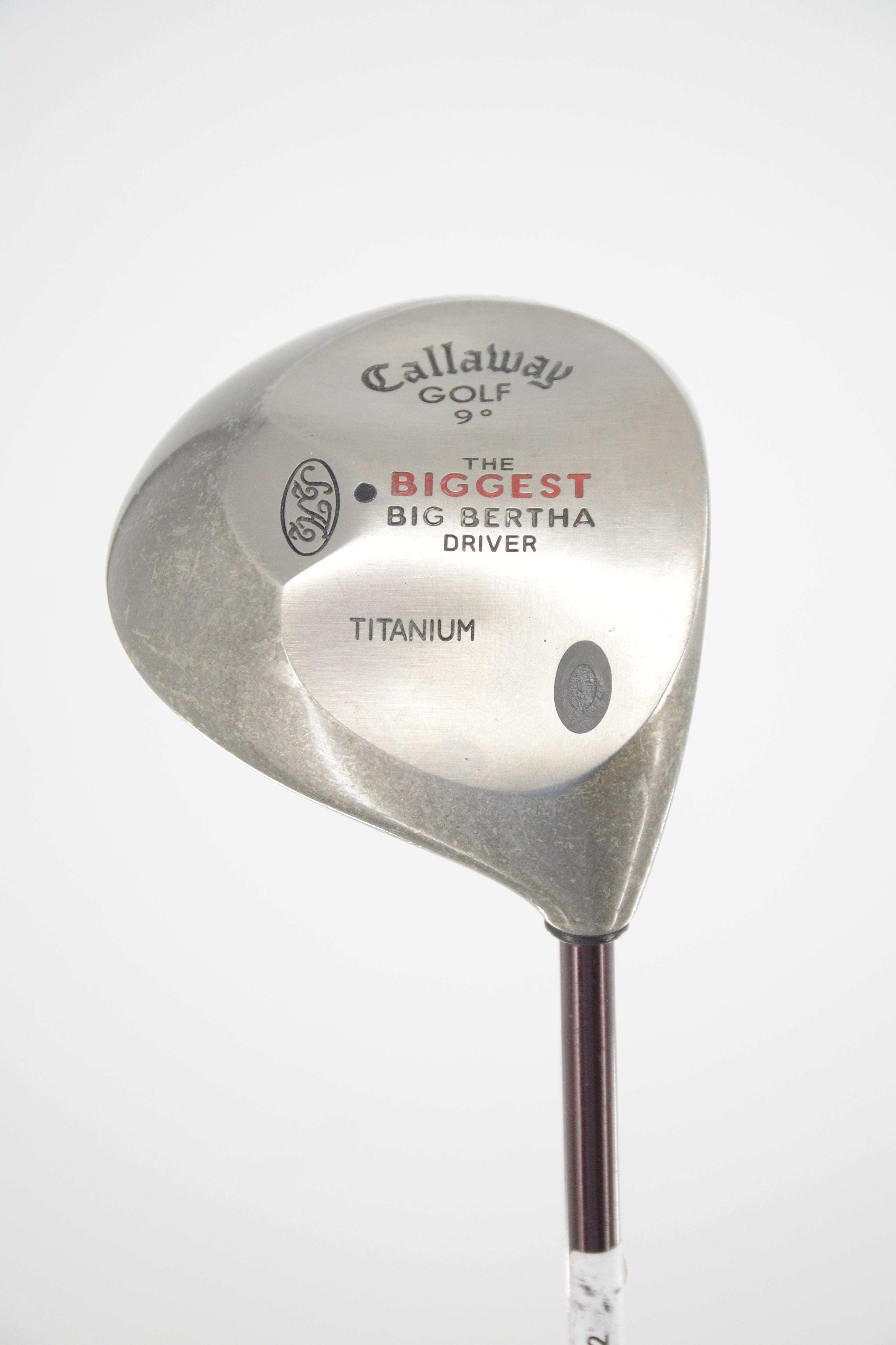 Callaway Biggest Big Bertha 9 Degree Driver S Flex 45.75" Golf Clubs GolfRoots 