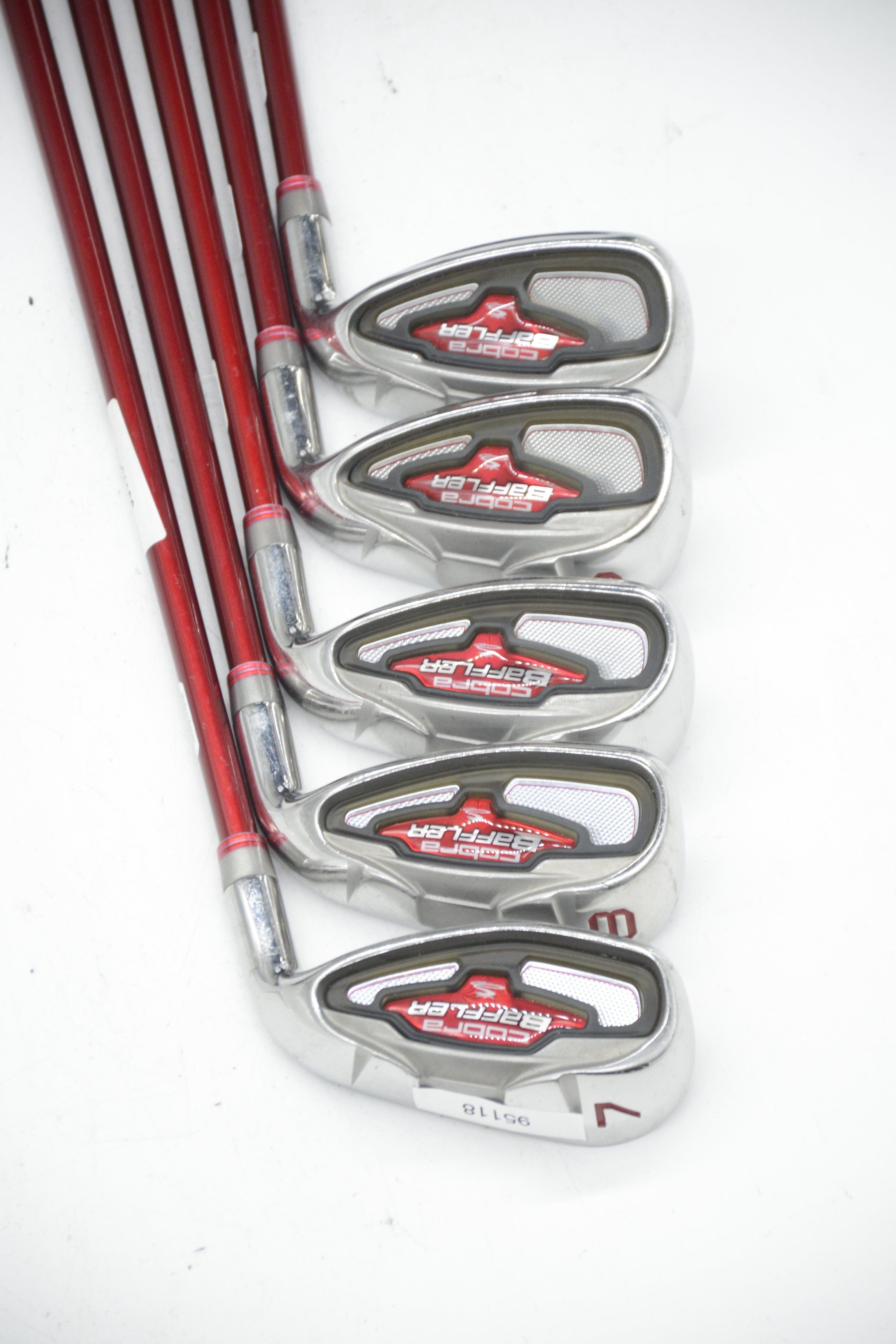 Cobra Baffler Hybrid 7-GW Iron Set SR Flex -0.25"