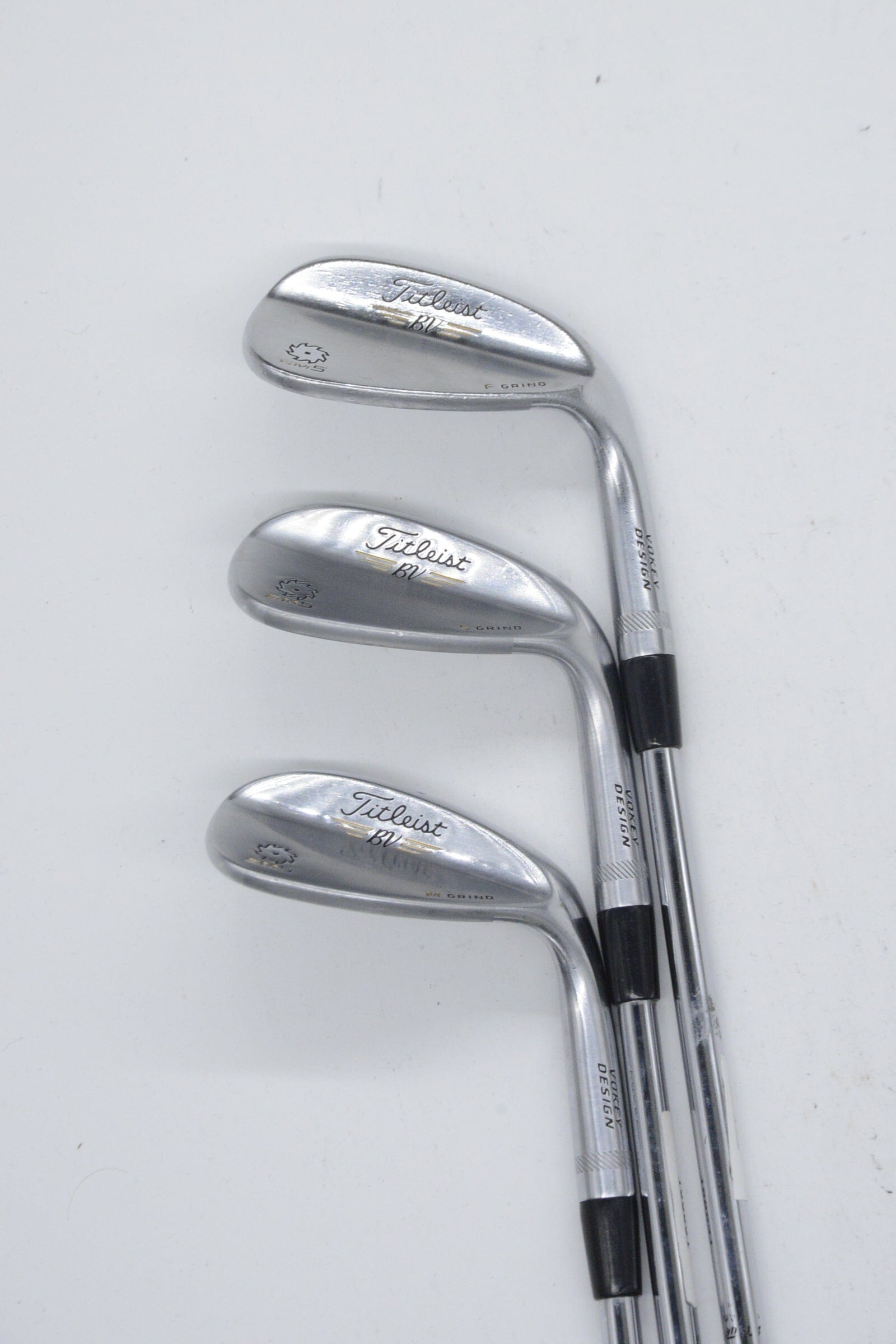 Titleist Vokey SM5 Tour Chrome 52, 56, 60 Degree Wedge Set Wedge Flex