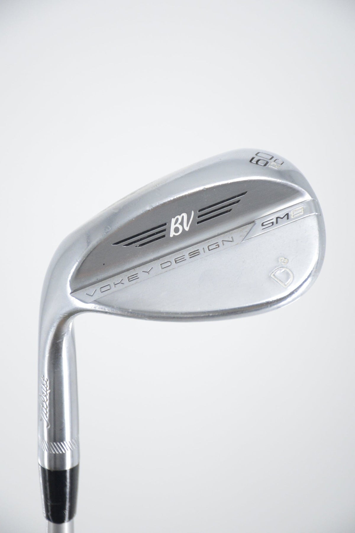 Lefty Titleist Vokey SM8 Tour Chrome 60 Degree Wedge Wedge Flex 36.5" Golf Clubs GolfRoots 