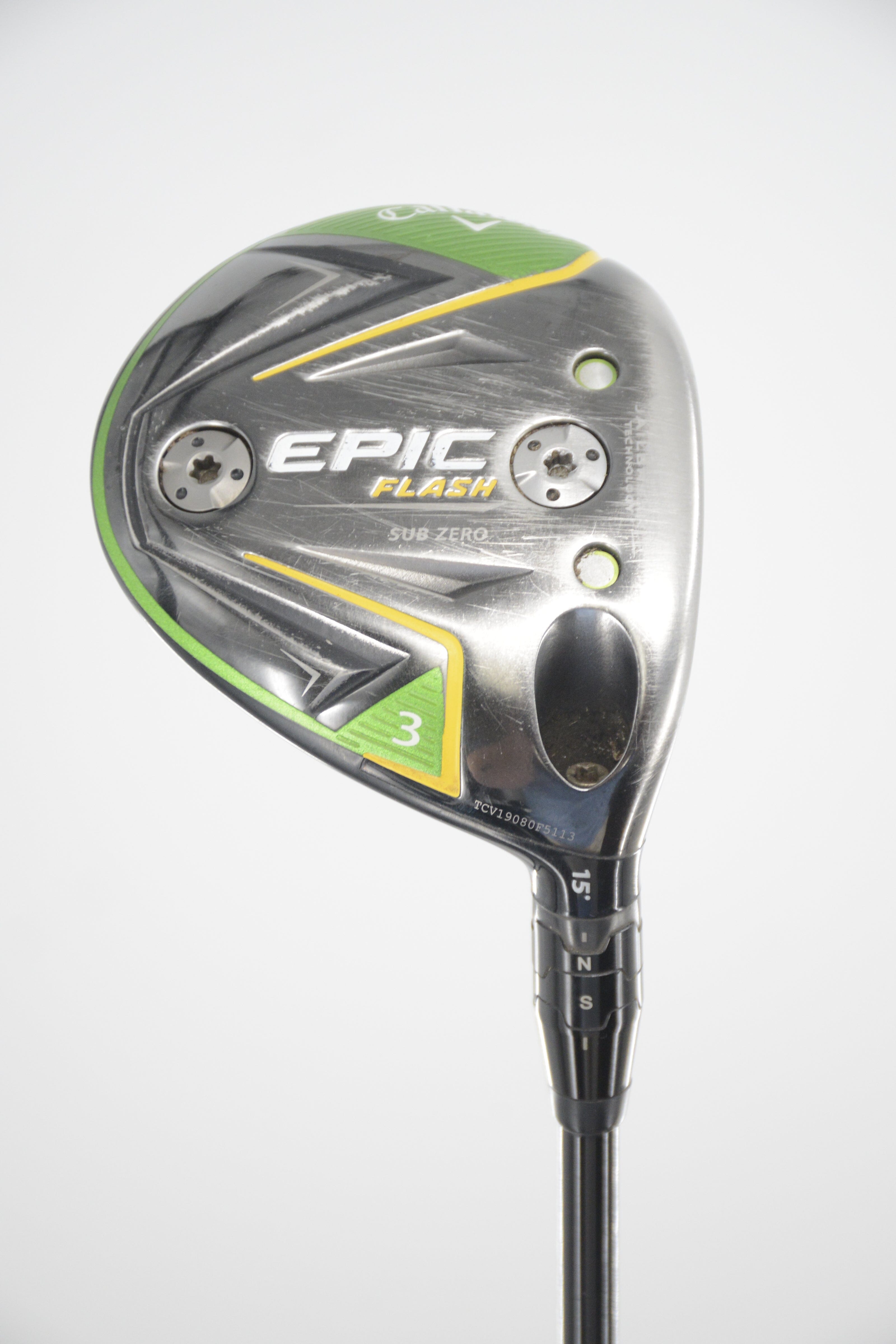 Callaway Epic Flash Sub Zero 3 Wood R Flex 43.5" Golf Clubs GolfRoots 