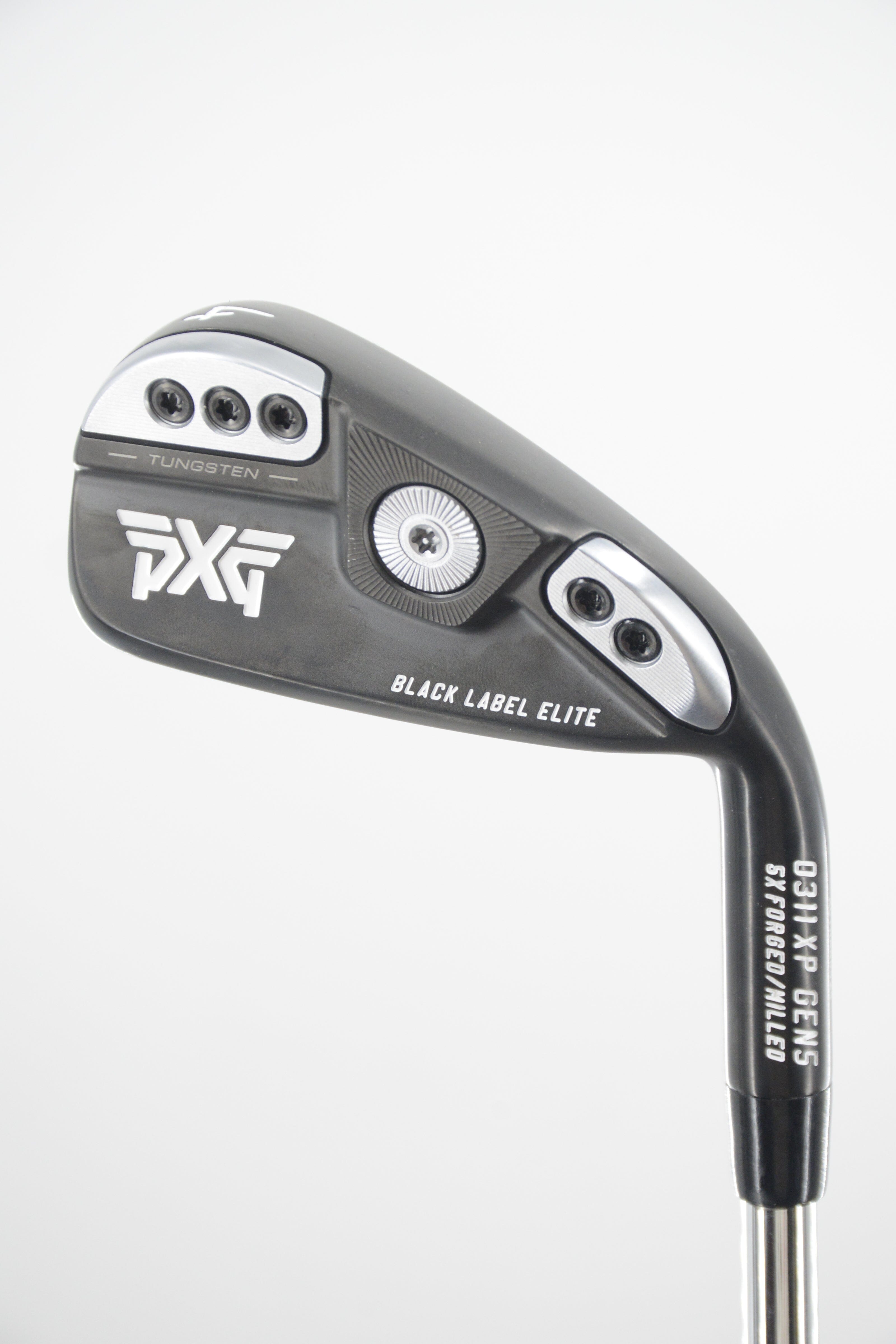 PXG 0311XP Gen 5 Black Label Elite 4 Iron S Flex 39.25" Golf Clubs GolfRoots 