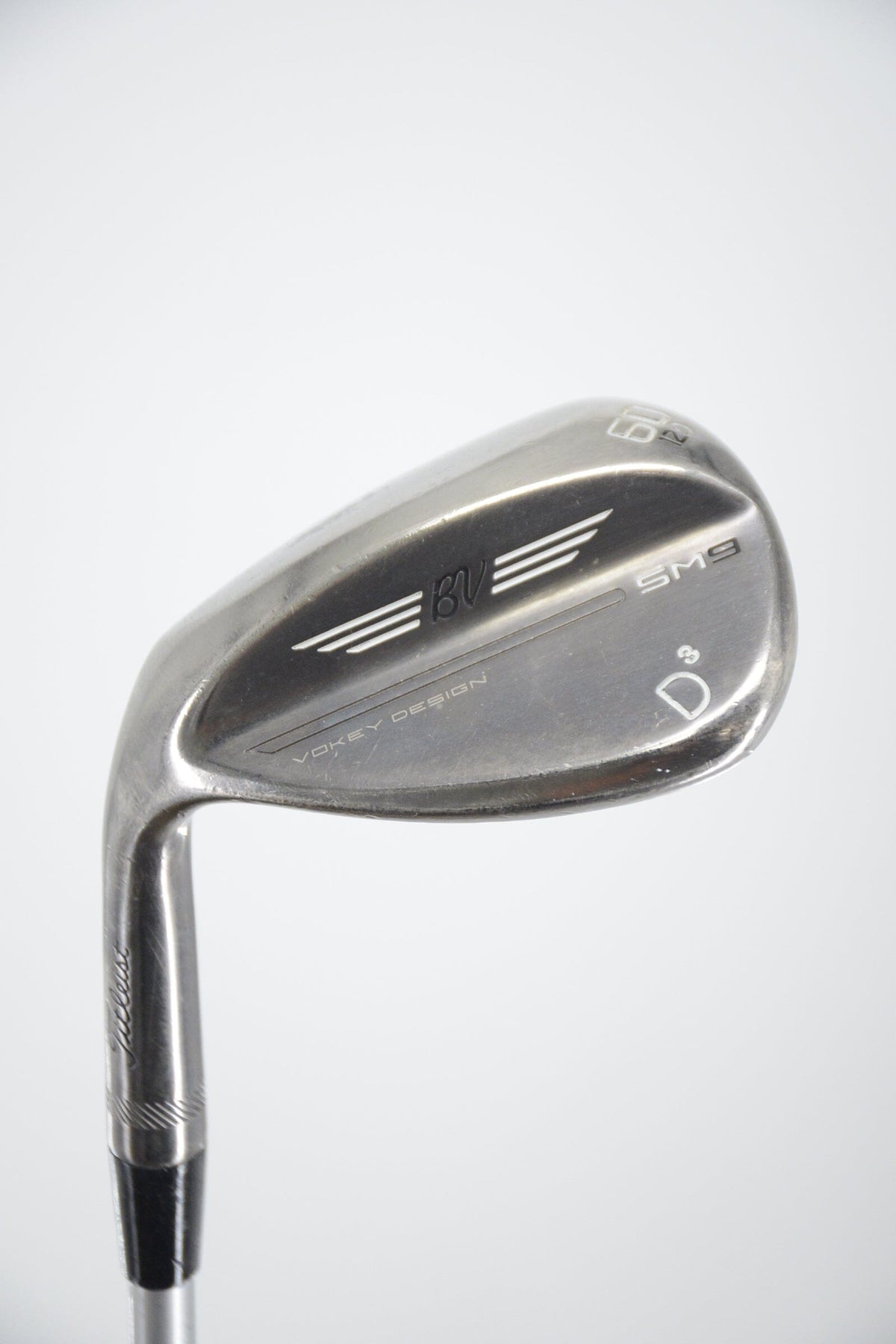 Lefty Titleist Vokey SM9 Brushed Steel 60 Degree Wedge Wedge Flex 36.25" Golf Clubs GolfRoots 
