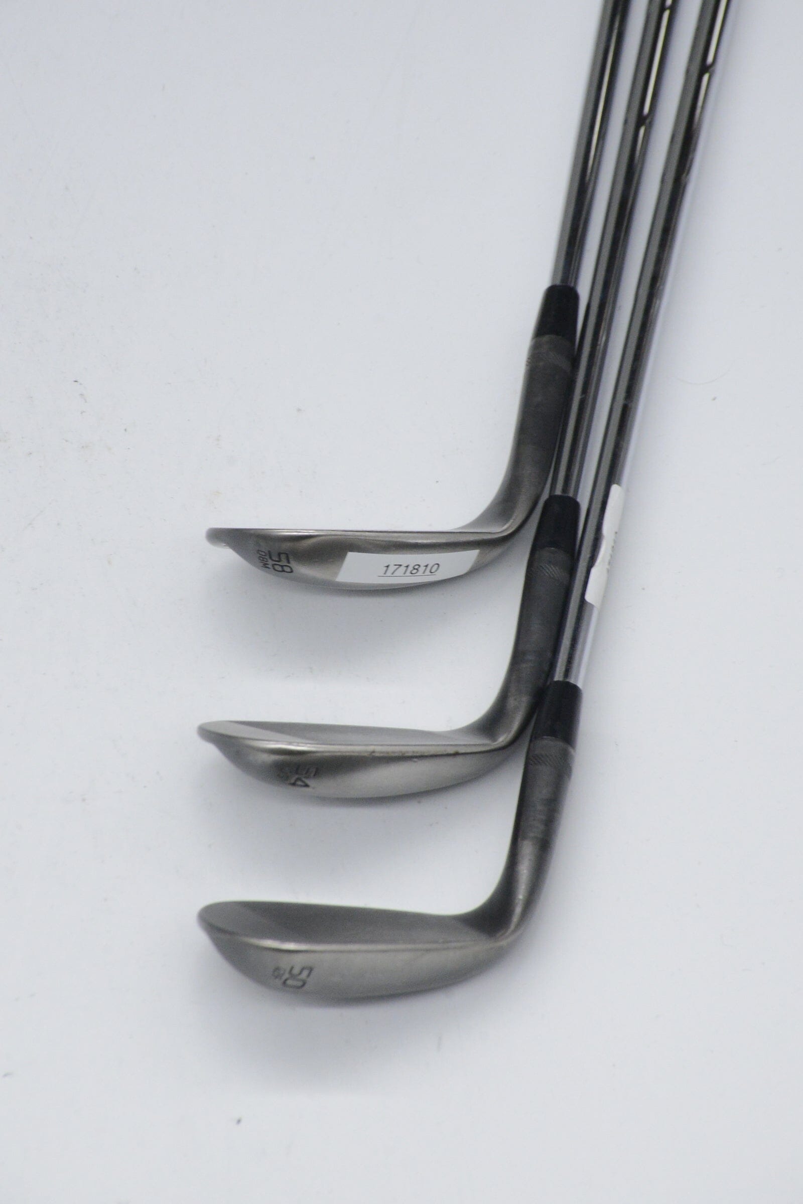 Titleist Vokey SM10 Jet Black 50, 54, 58 Degree Wedge Set S Flex