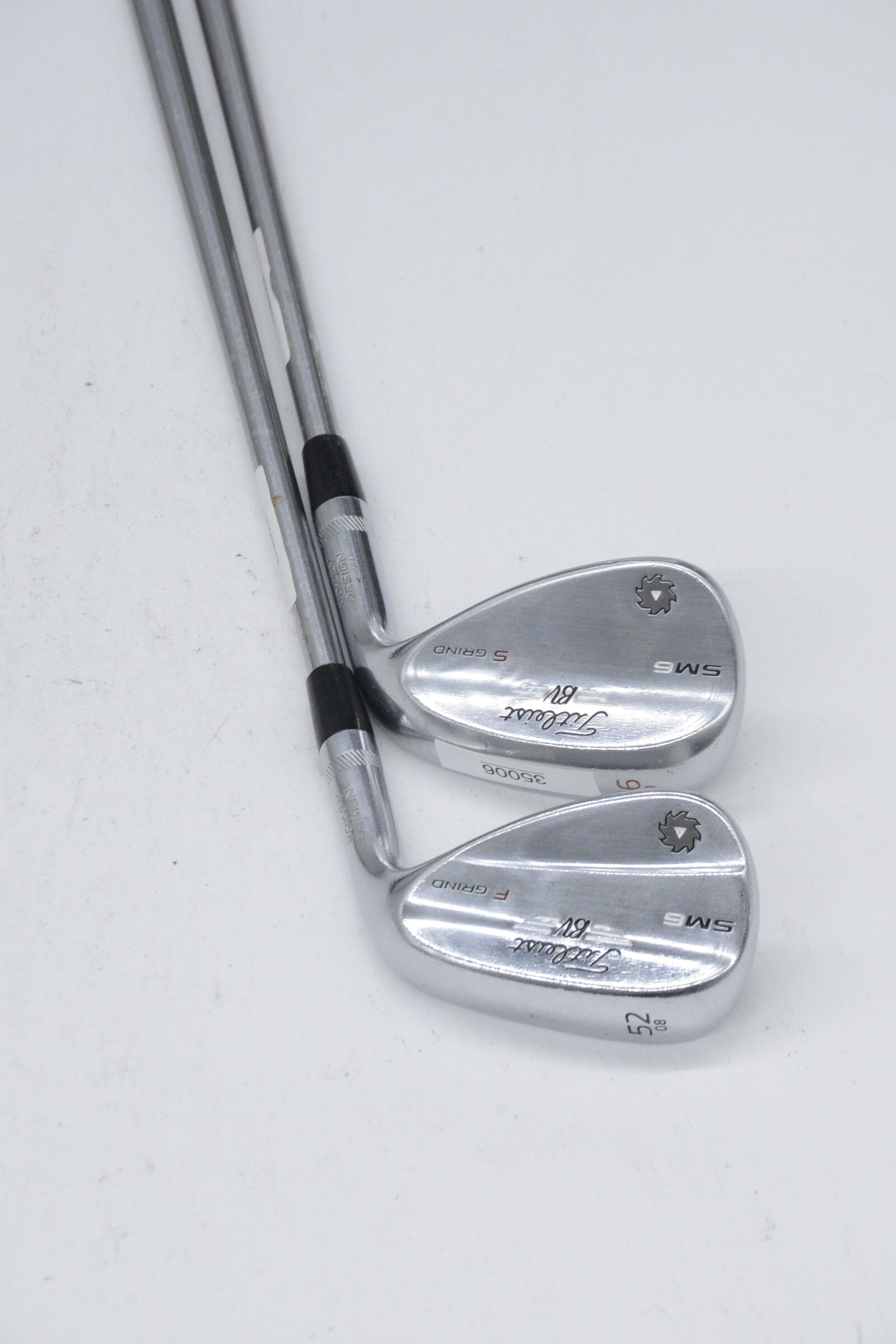 Titleist Vokey SM6 Tour Chrome 52 & 56 Degree Wedge Set R Flex