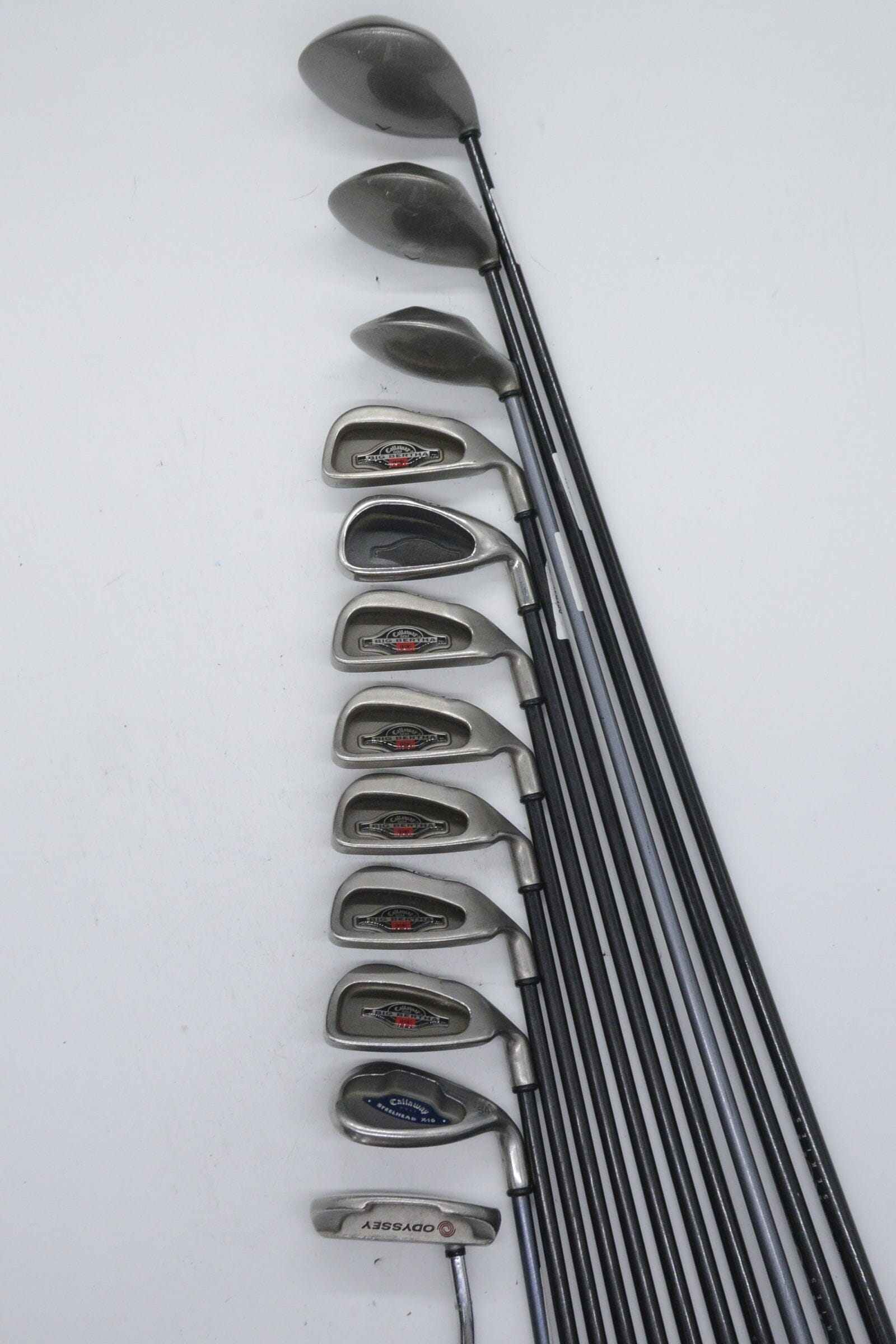 Callaway Big Bertha 1994 Mixed Full Set R Flex -0.5" Golf Clubs GolfRoots 