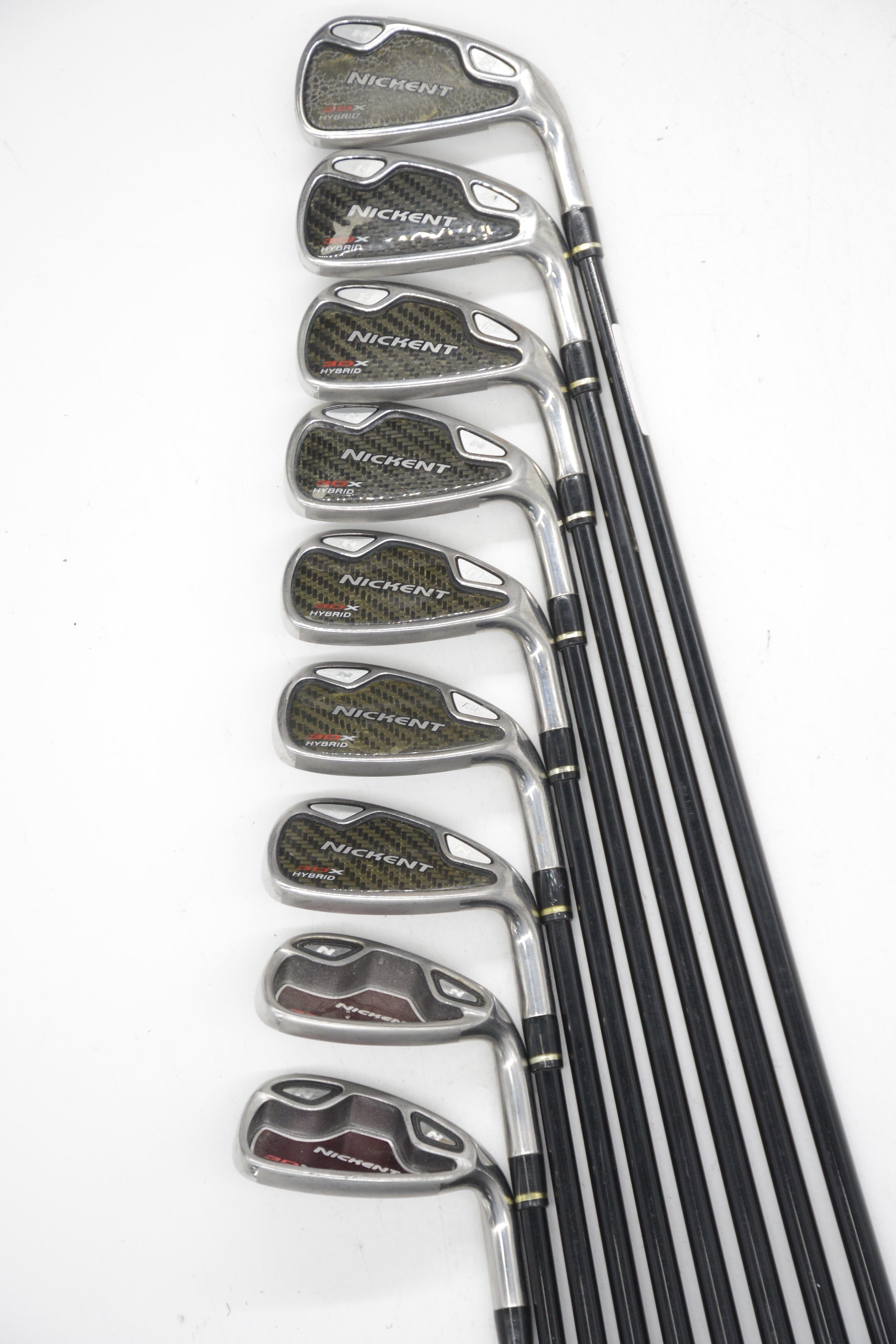 Nickent 3Dx Hybrid 5-SW Iron Set R Flex Std Length