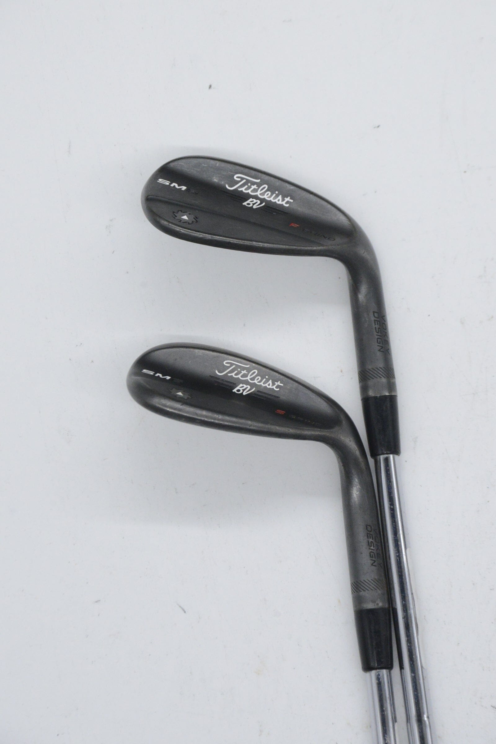 Titleist Vokey SM6 Jet Black 52 & 60 Degree Wedge Set X Flex