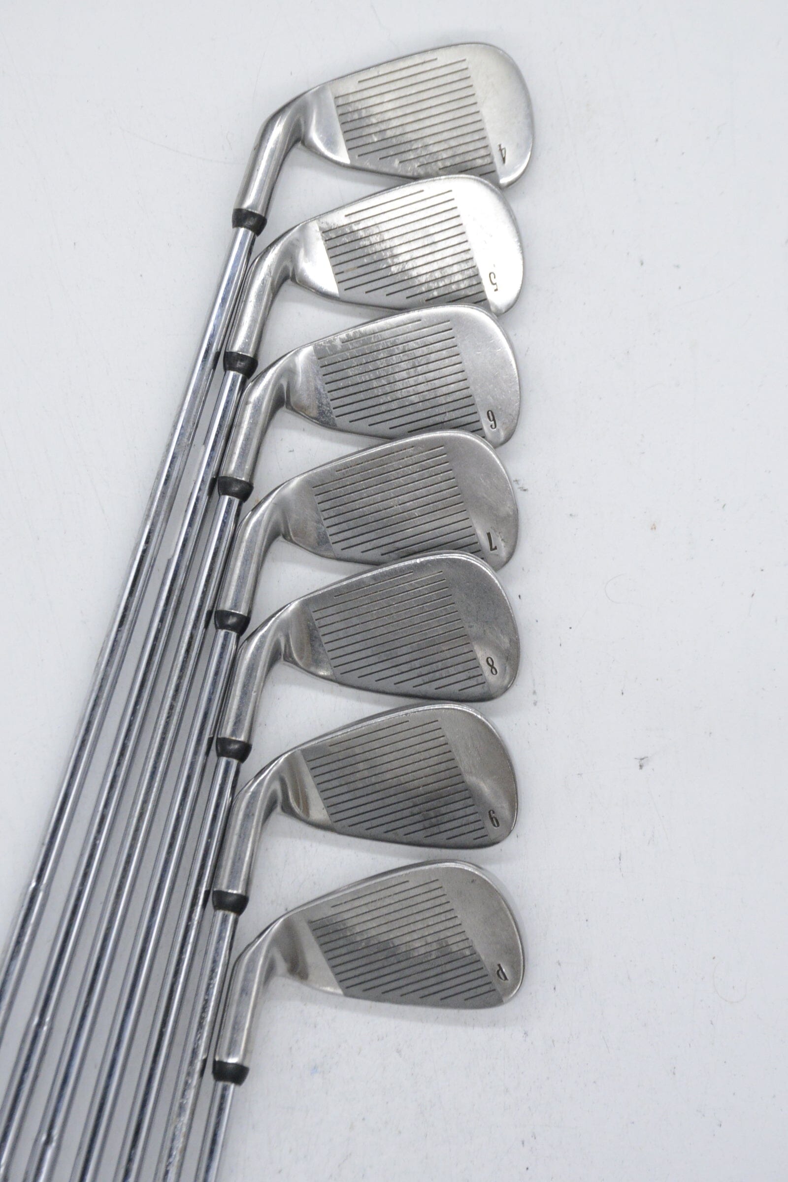 Turbo Power XL-8 4-PW Iron Set R Flex +0.25" Golf Clubs GolfRoots 