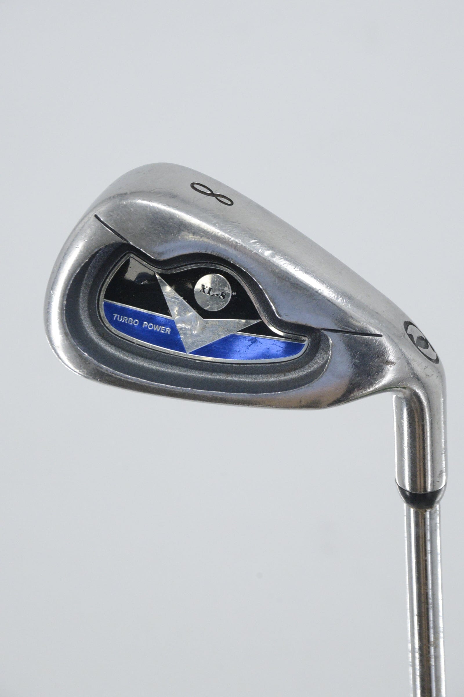 Turbo Power XL-8 4-PW Iron Set R Flex +0.25" Golf Clubs GolfRoots 