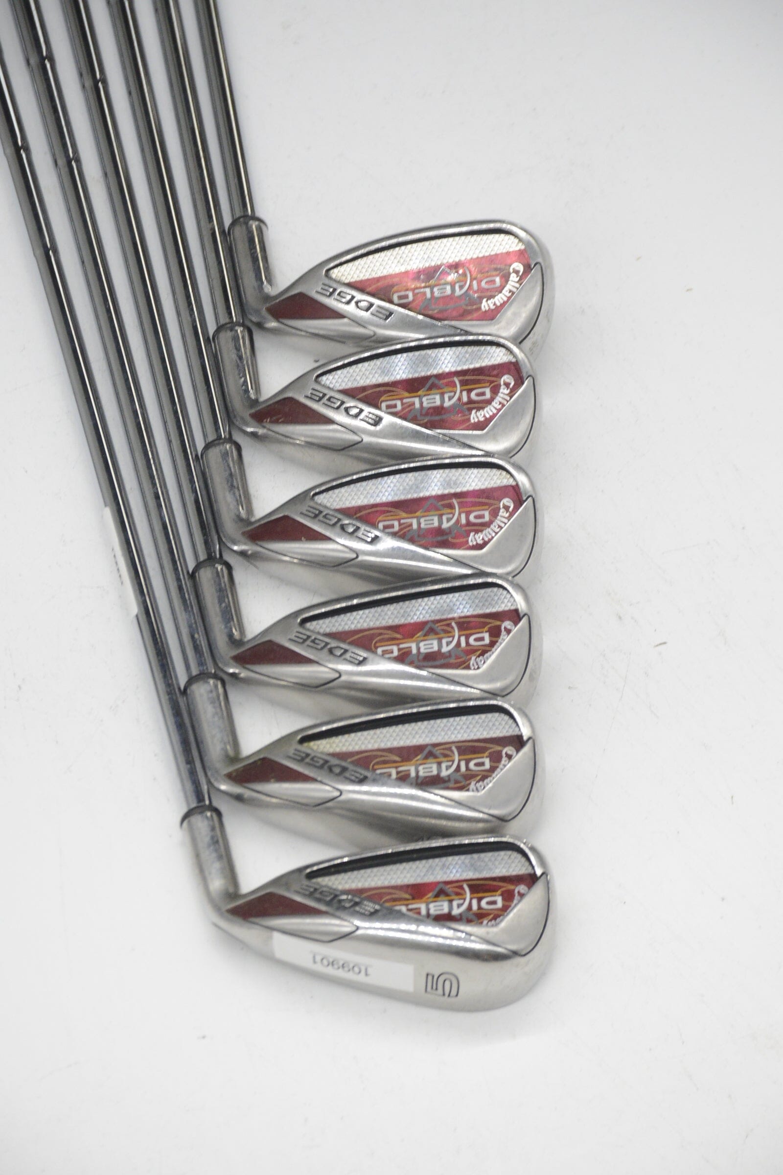 Callaway Diablo Edge 5-PW Iron Set Uniflex Std Length Golf Clubs GolfRoots 