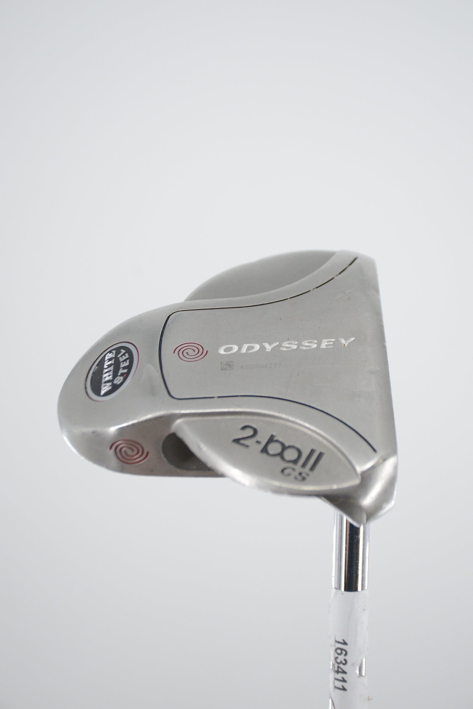 Odyssey White Steel 2-Ball Center Shaft Putter 34.25" Golf Clubs GolfRoots 